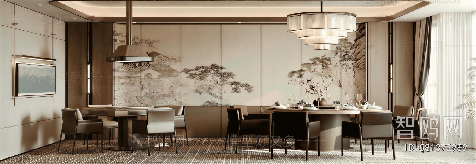 New Chinese Style Restaurant Box