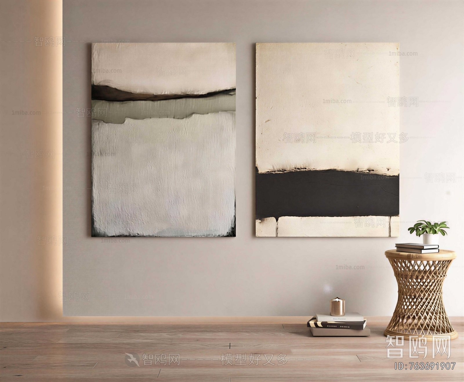 Wabi-sabi Style Painting