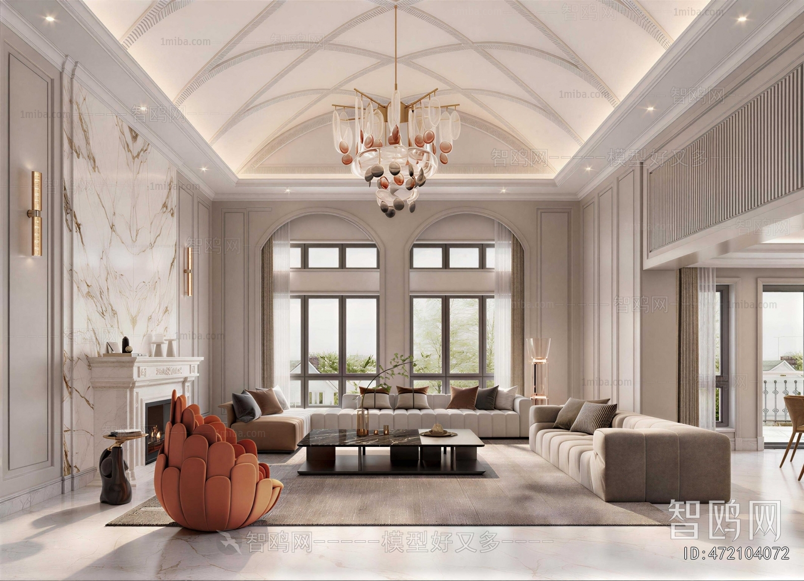 French Style A Living Room