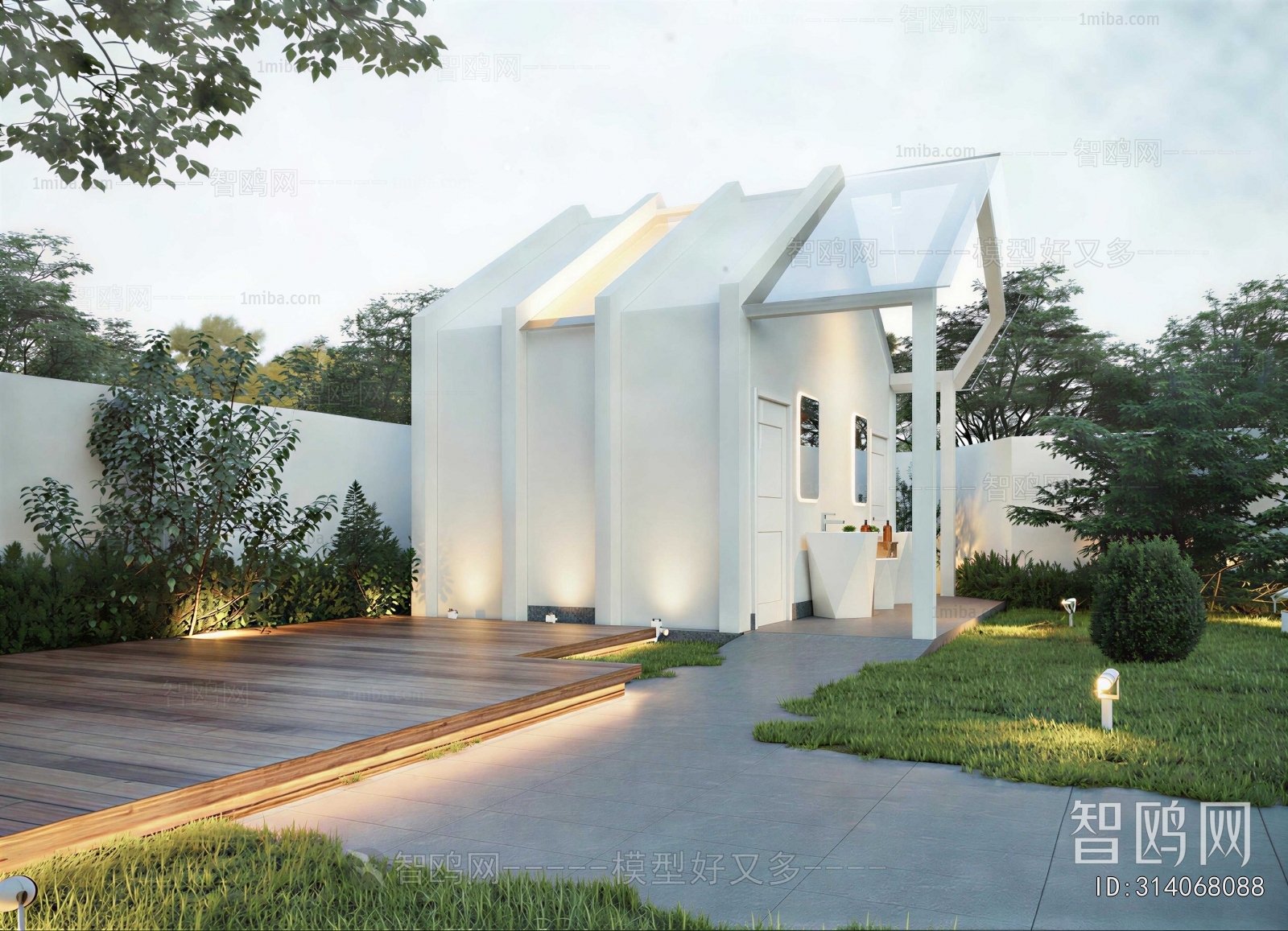 Modern Public Building