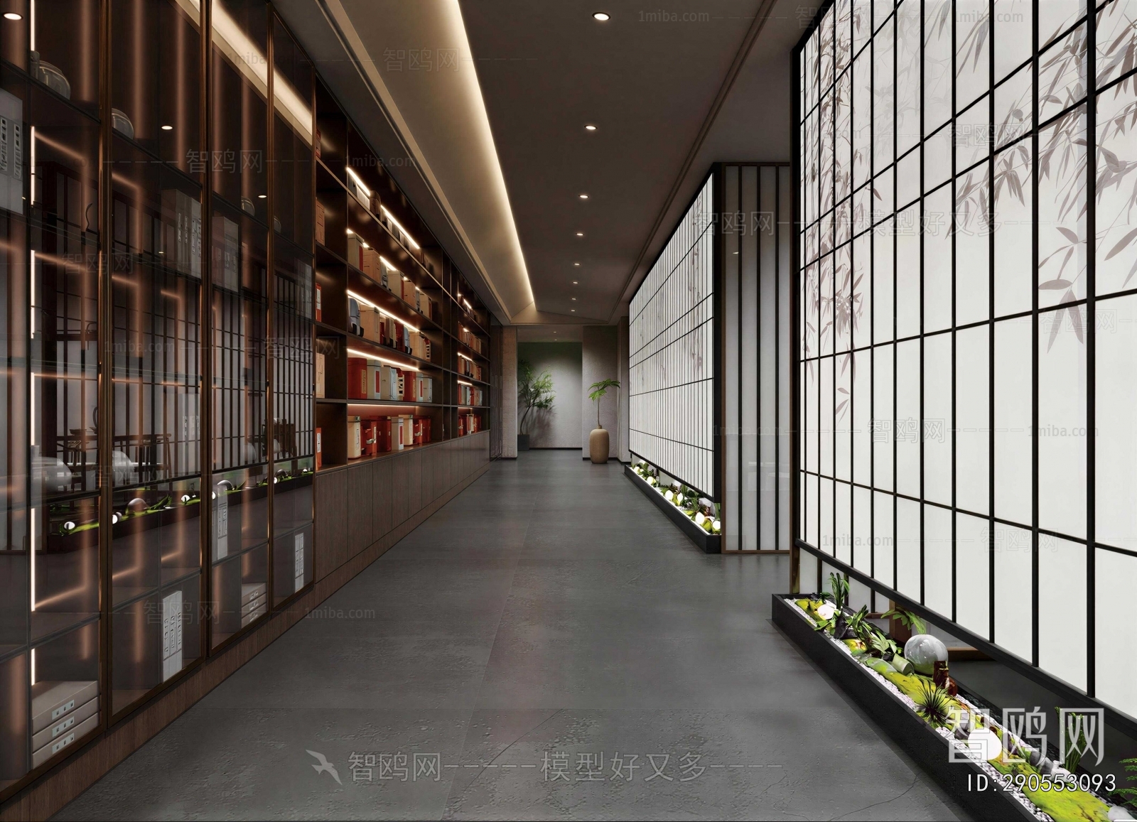 New Chinese Style Teahouse Tea House