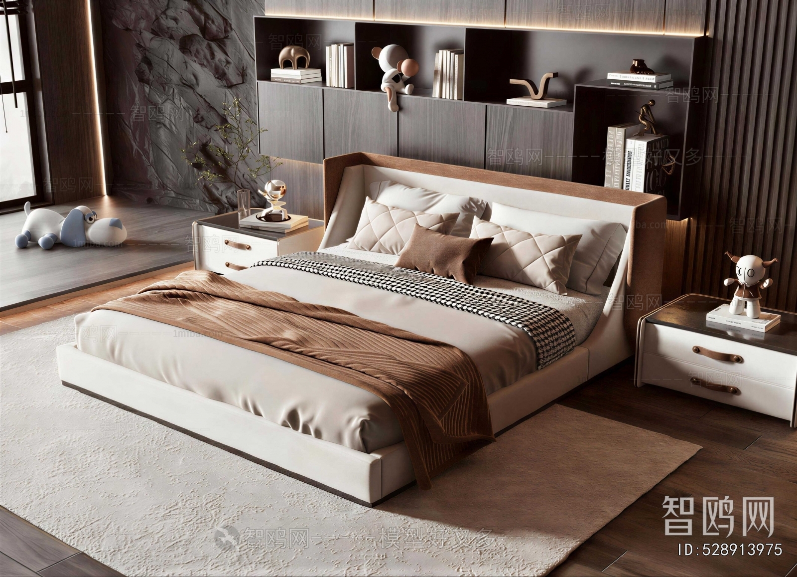 Modern Double Bed