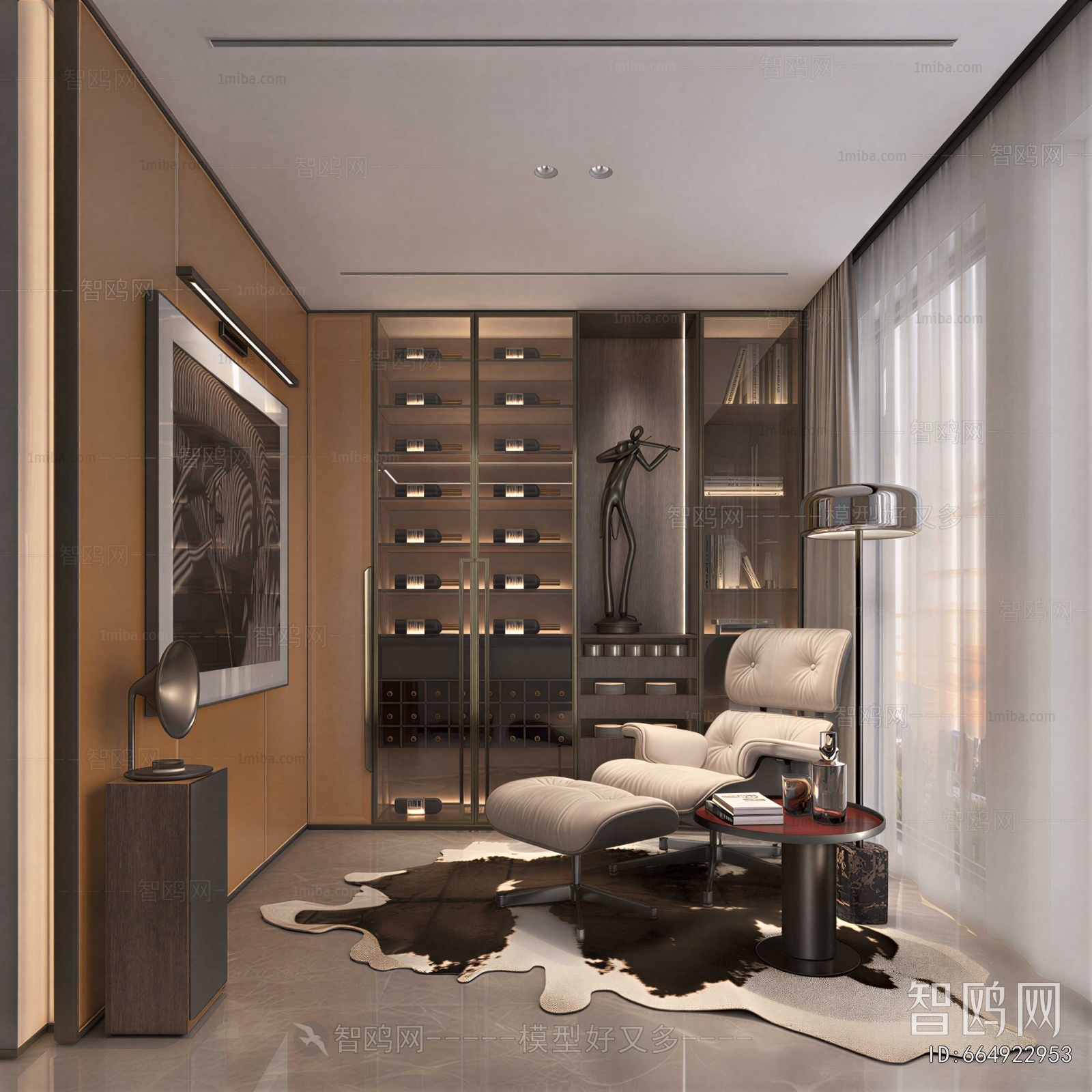 Modern Wine Cellar/Wine Tasting Room
