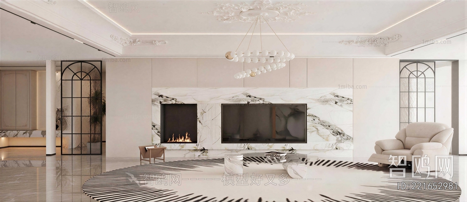 French Style A Living Room
