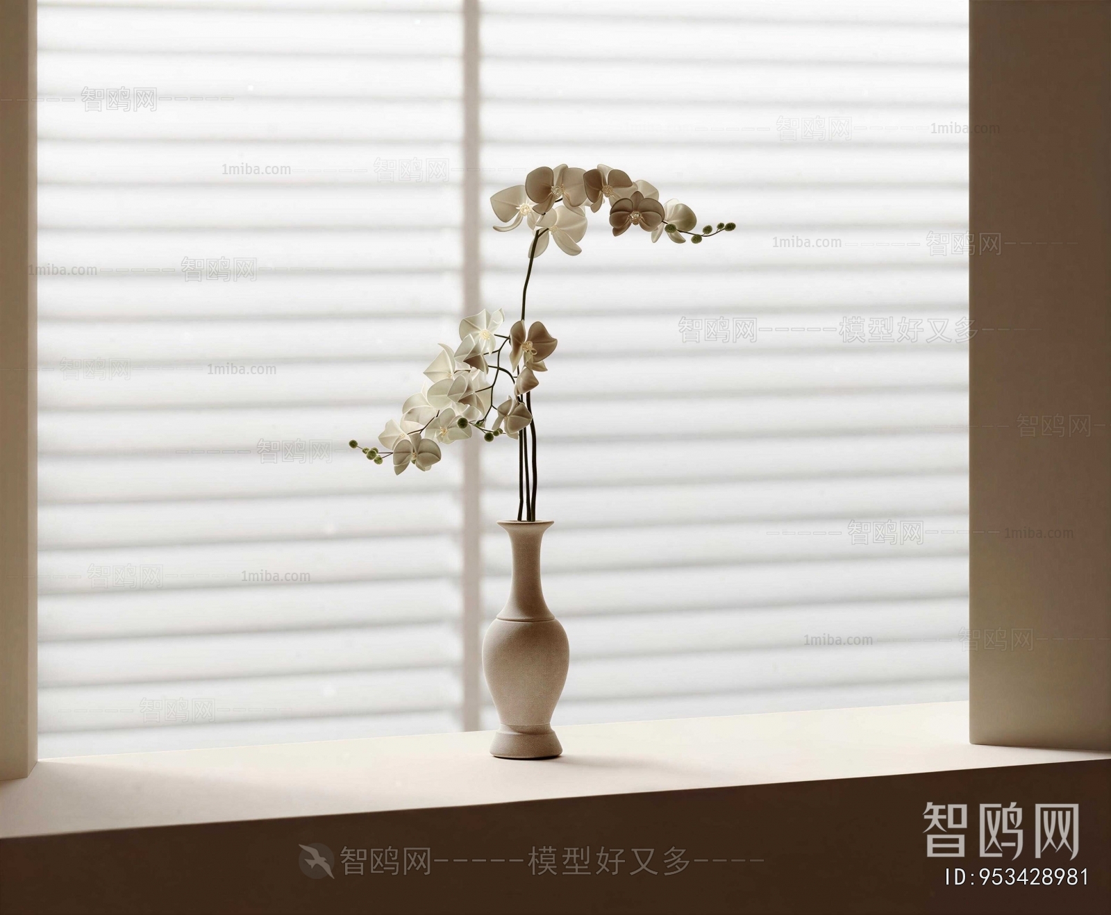 Wabi-sabi Style Flower Arrangement