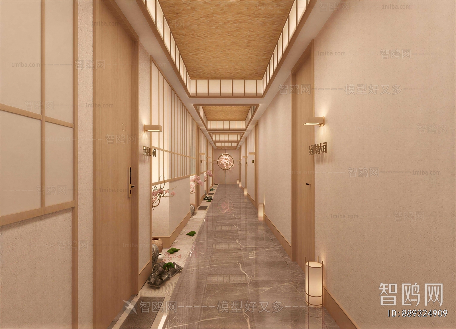 Japanese Style Corridor