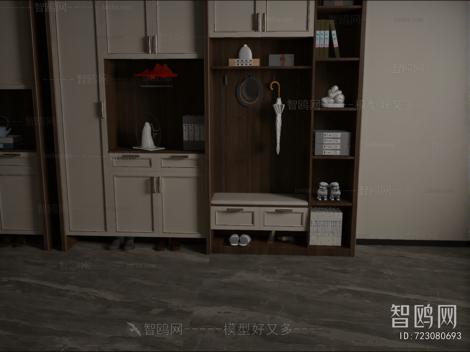 Modern Shoe Cabinet