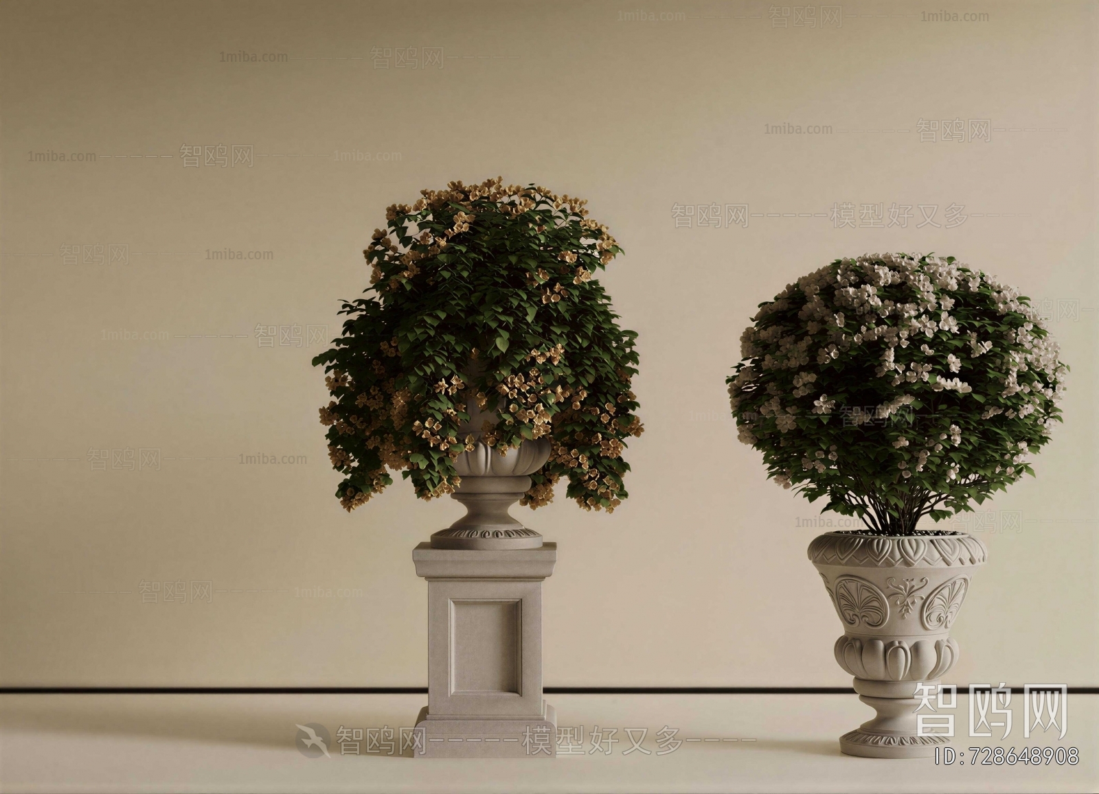 Modern Flower Bed, Flower Bowl, Flower Box