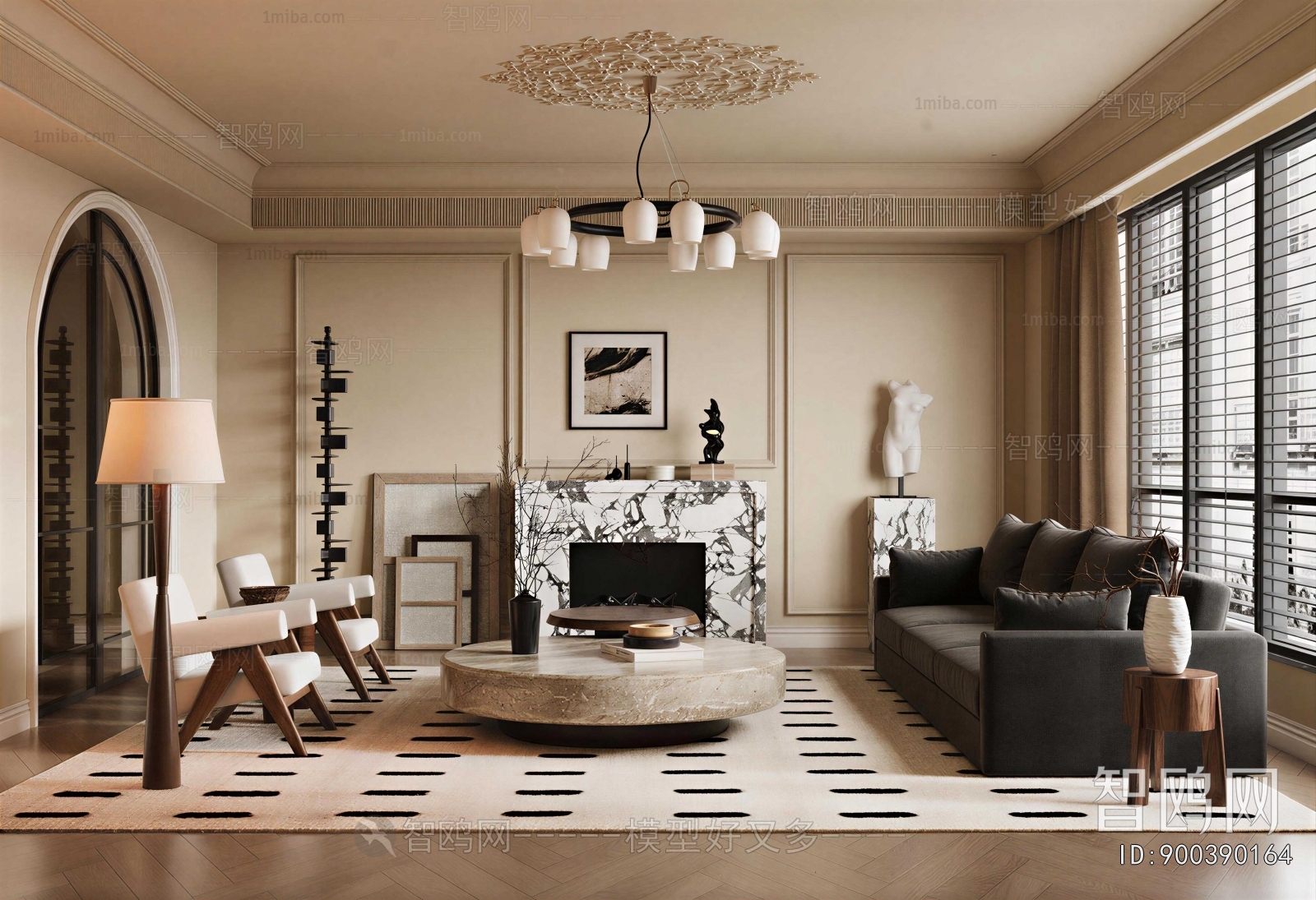 French Style A Living Room