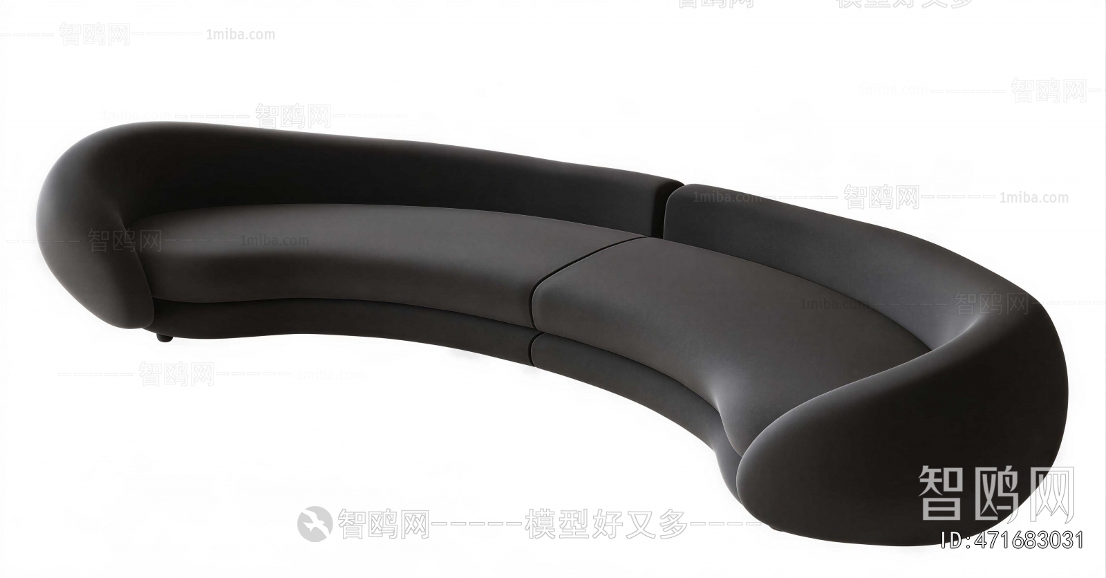 Modern Curved Sofa
