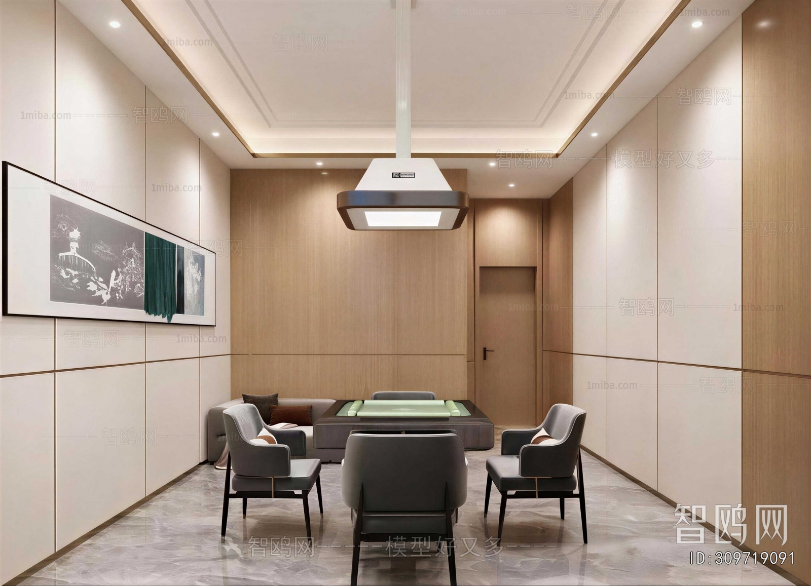 Modern Chess And Card Room