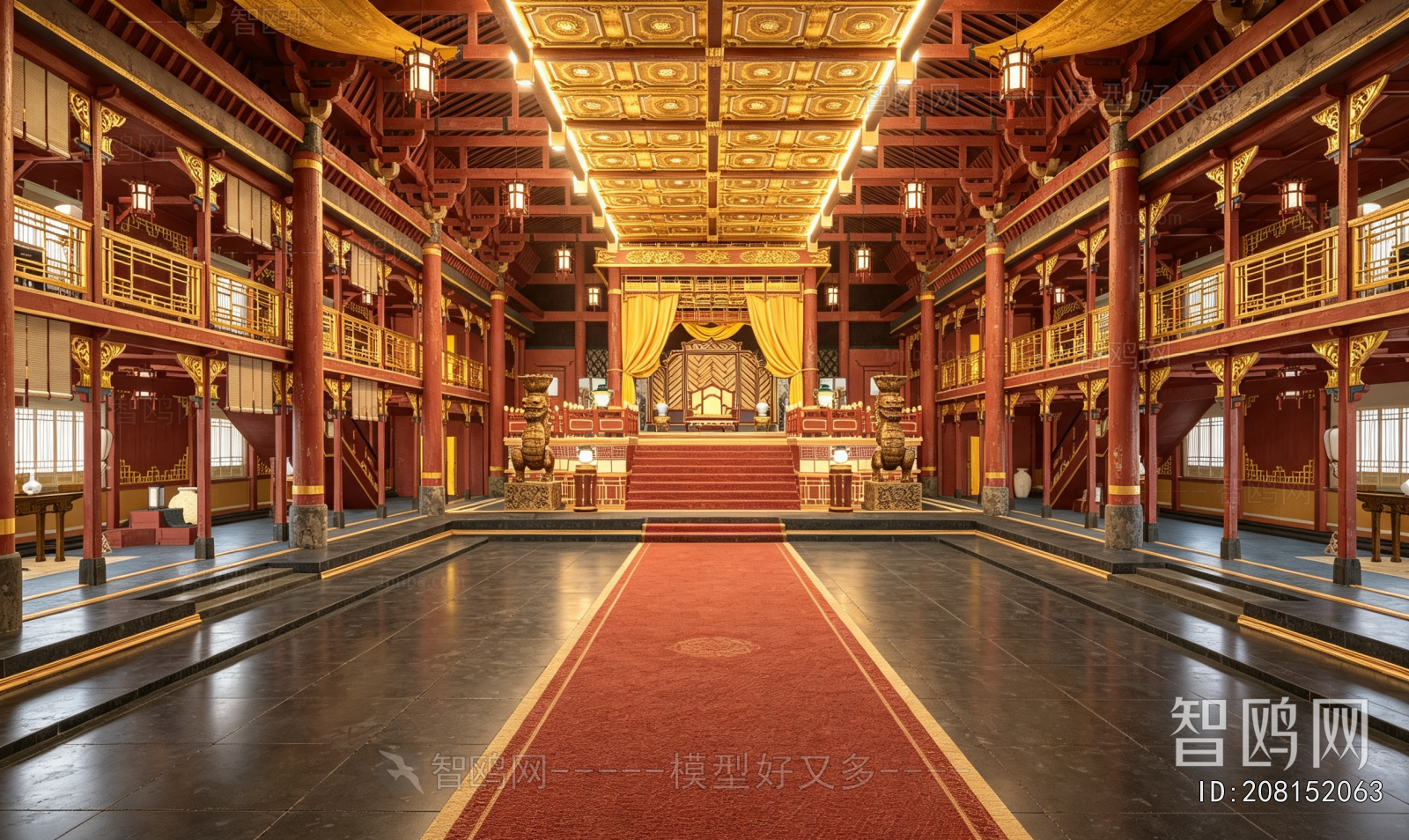 Chinese Style Ancient Architectural Buildings