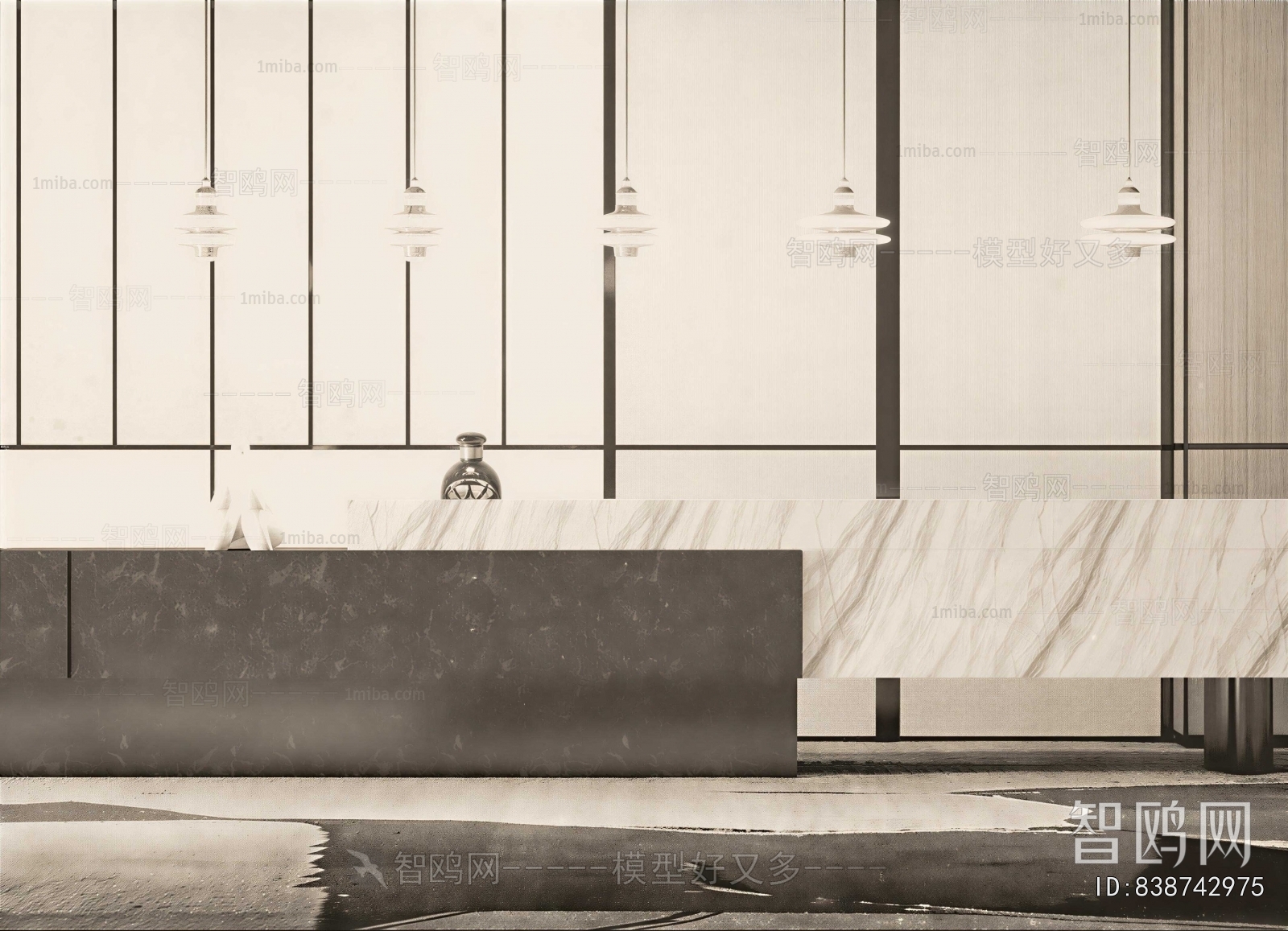 Modern Reception Desk
