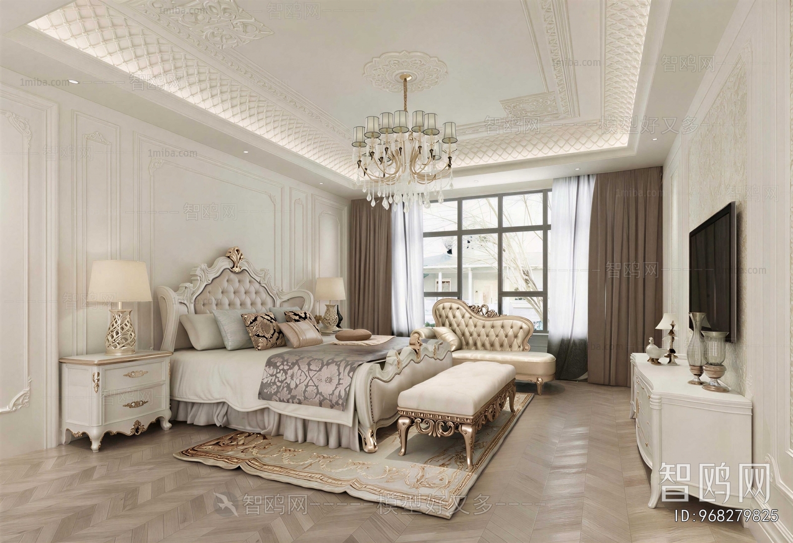 European Style Bedroom