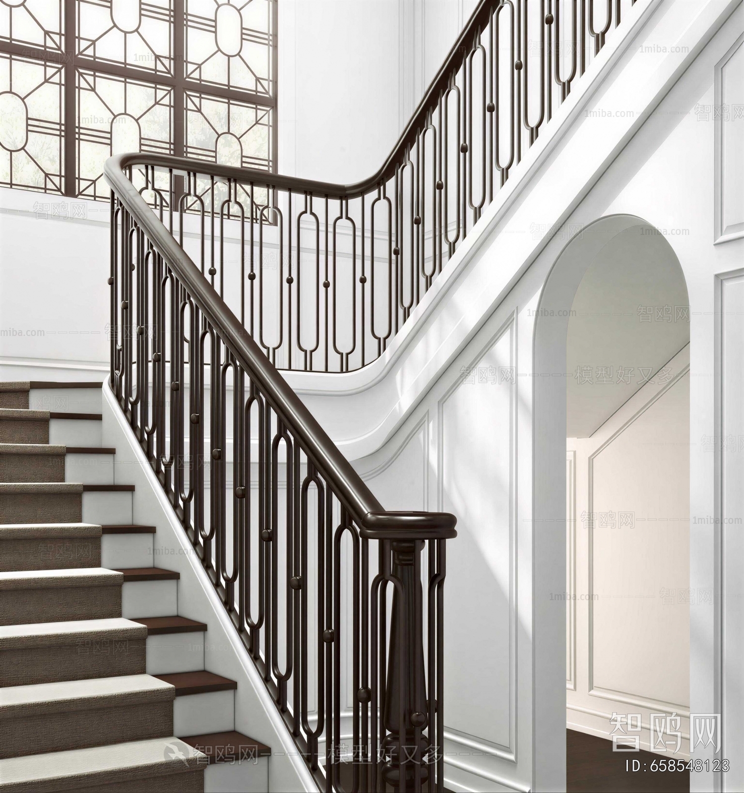 European Style Stairwell