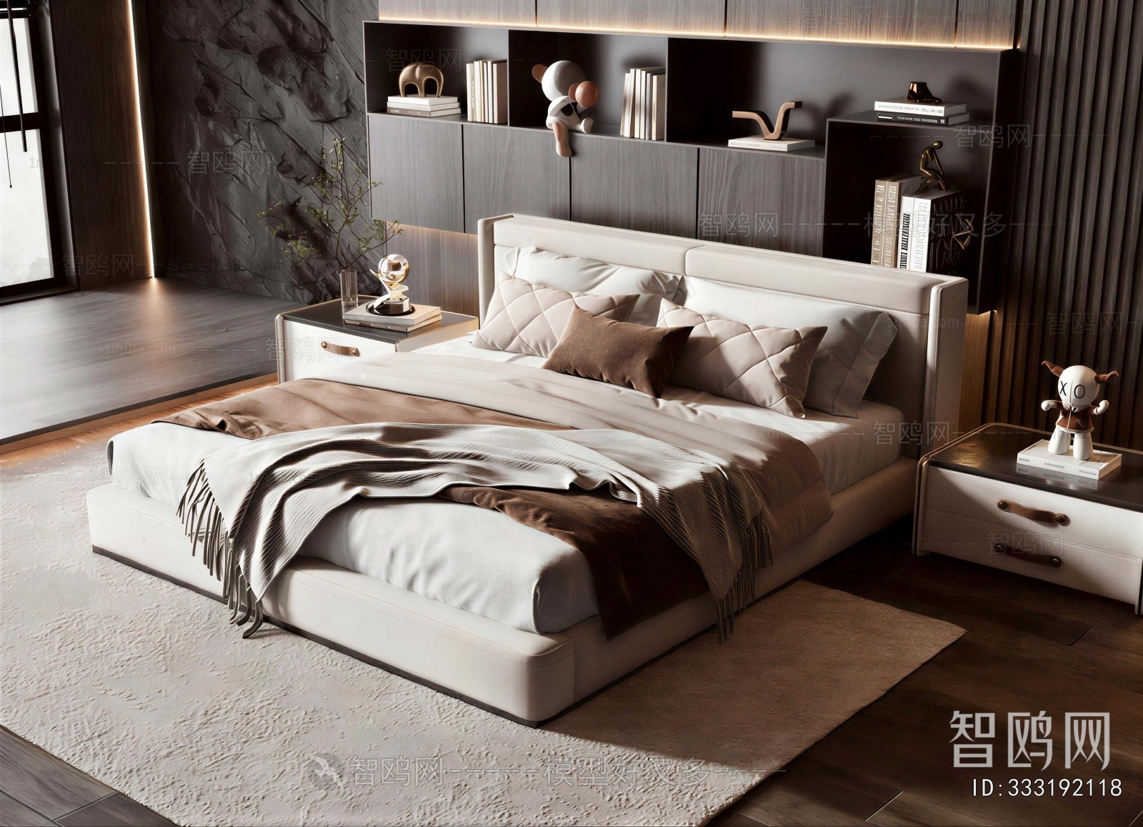 Modern Double Bed