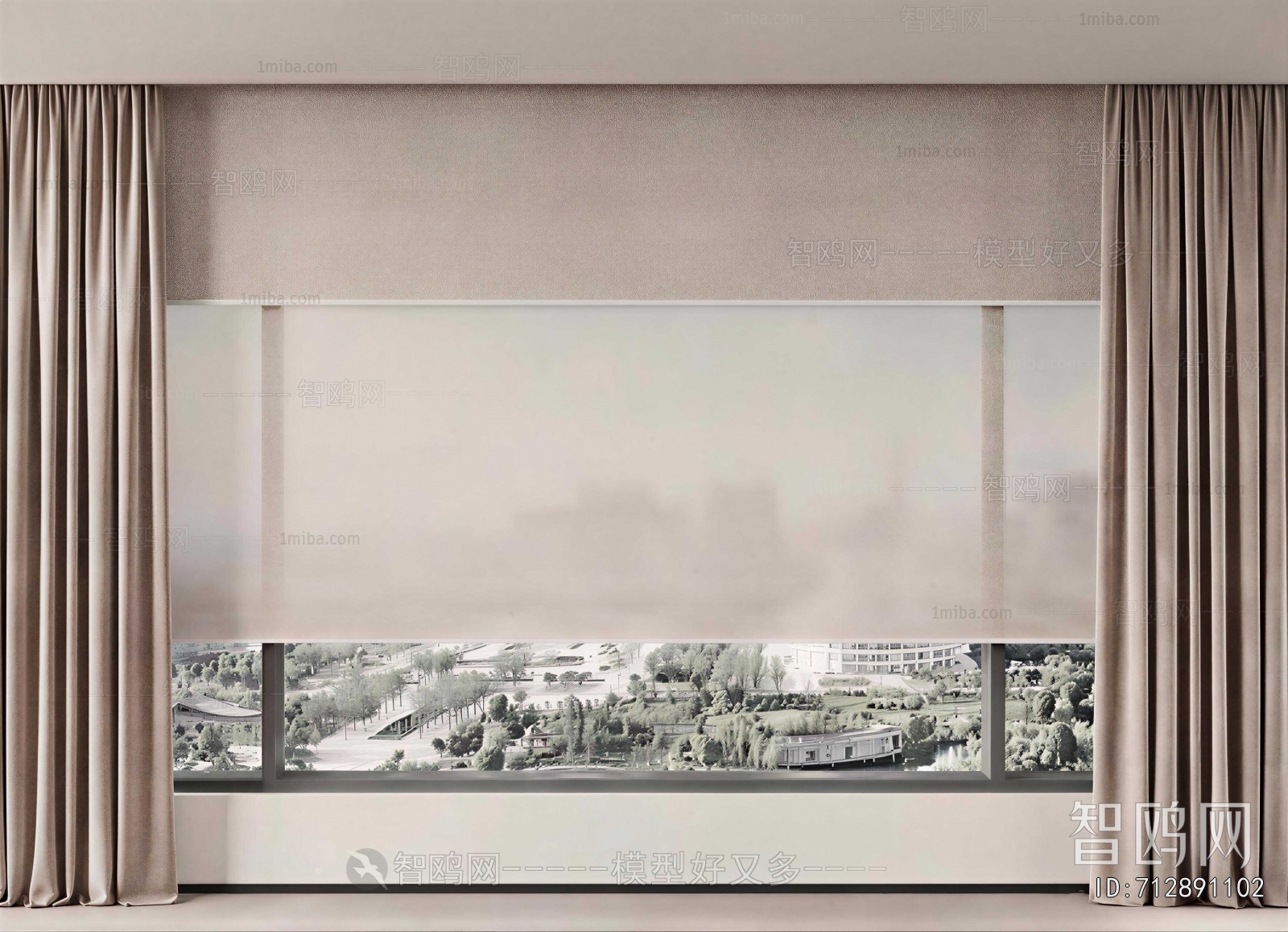 Modern The Curtain
