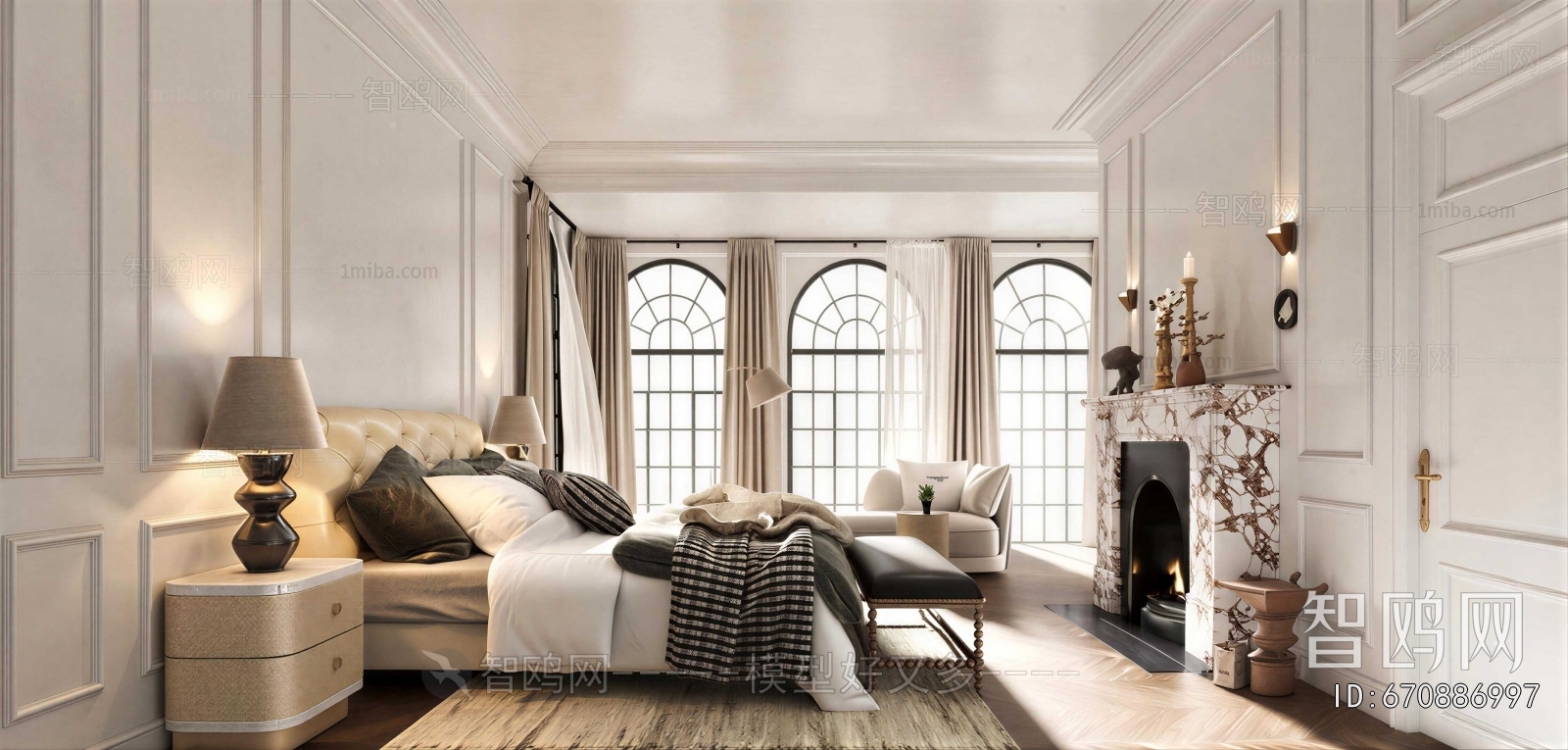 French Style Bedroom