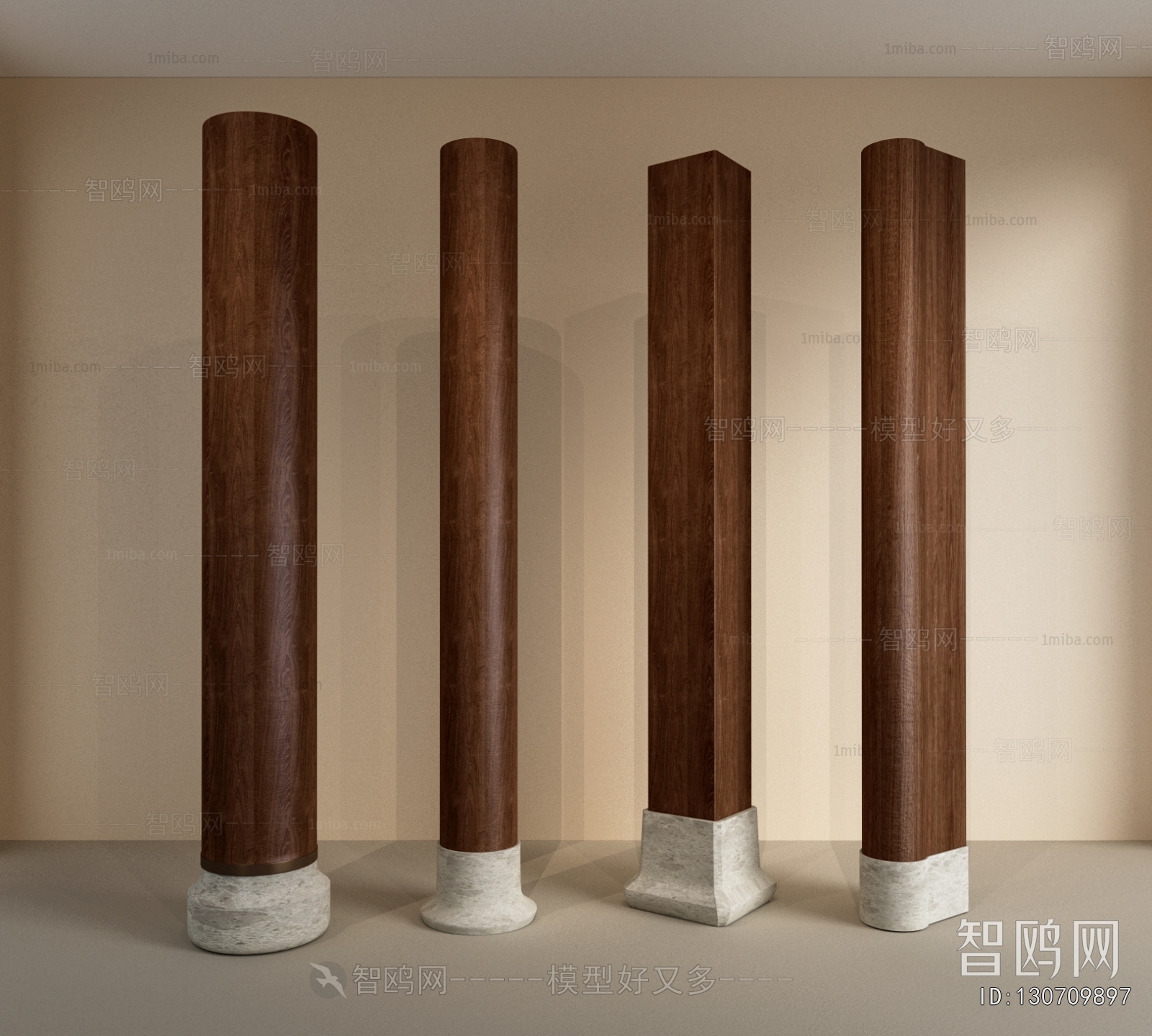 Chinese Style Column