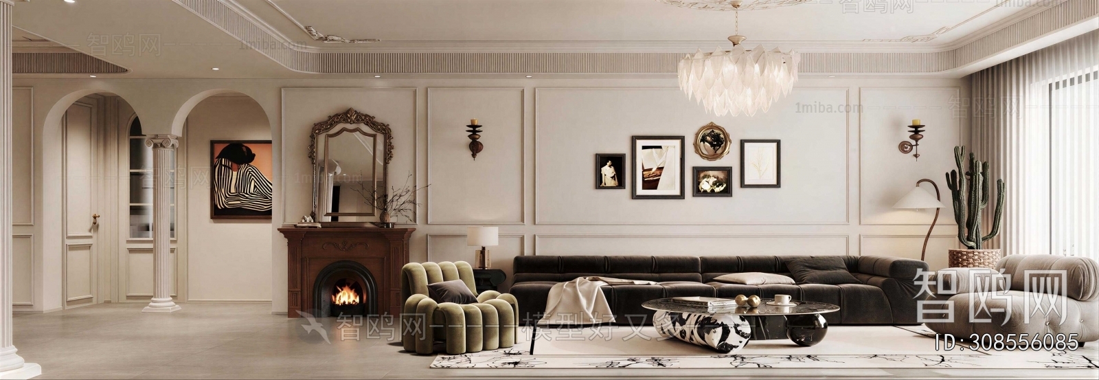 French Style A Living Room