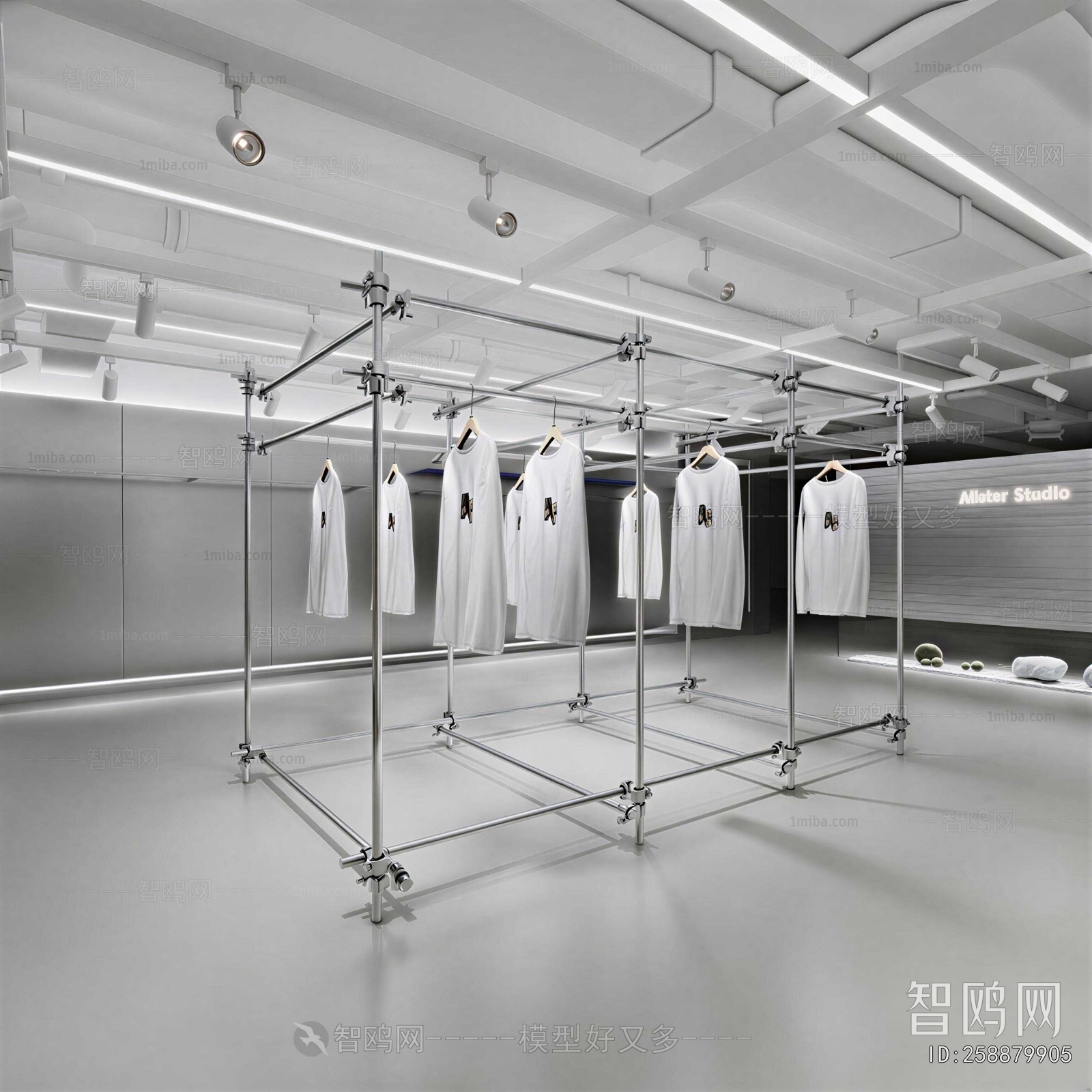 Industrial Style Clothing Store