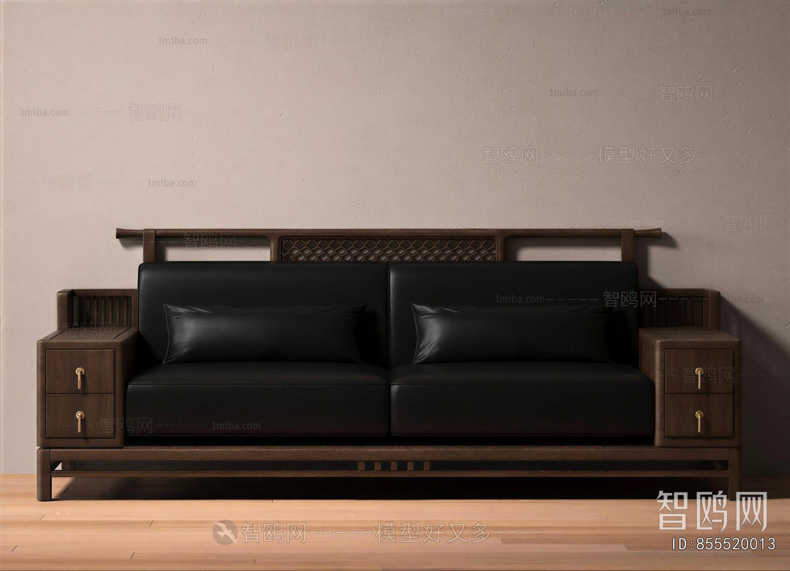 New Chinese Style A Sofa For Two