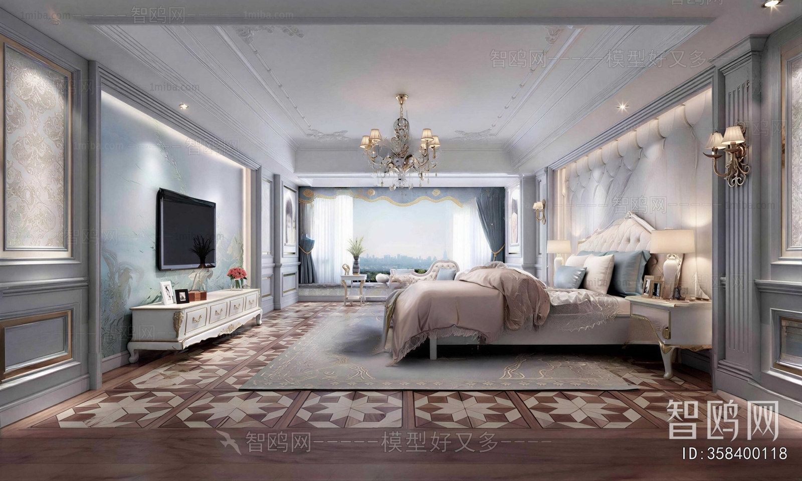 French Style Bedroom