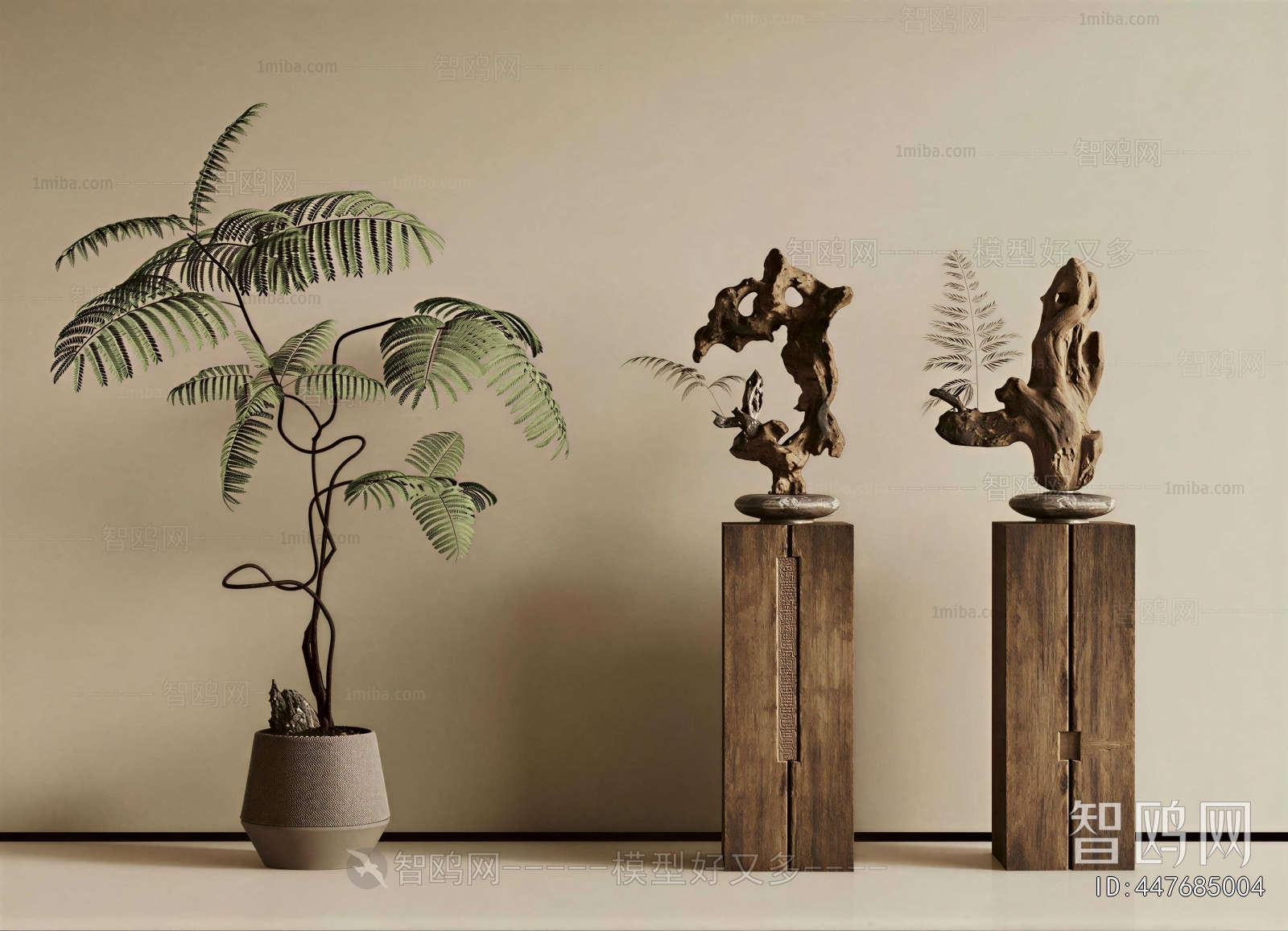 Wabi-sabi Style Sculpture