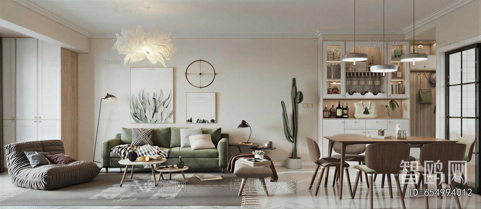 Nordic Style A Living Room