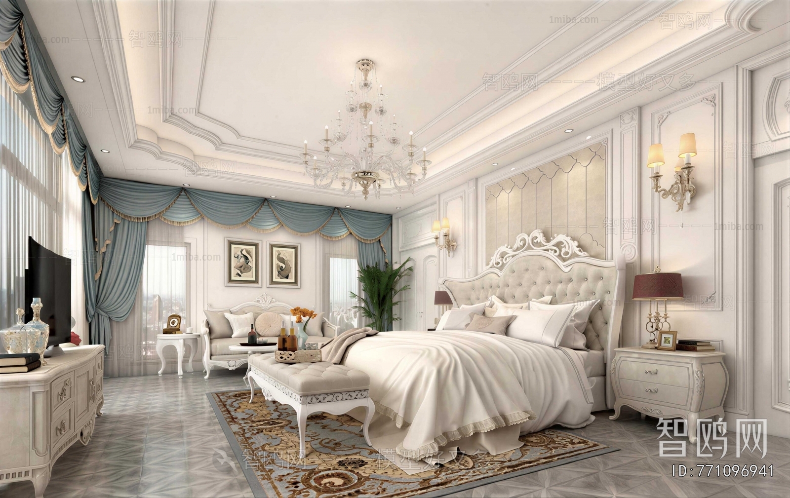 French Style Bedroom