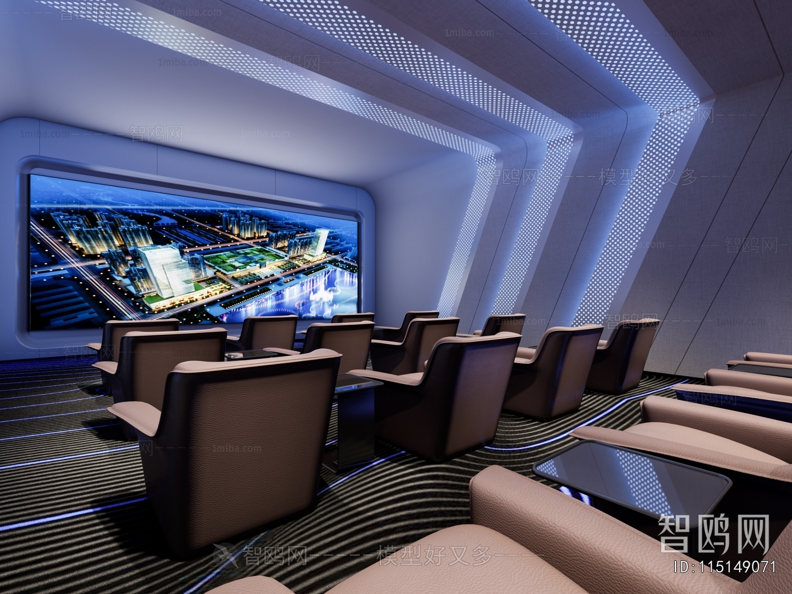 Modern Audiovisual Room