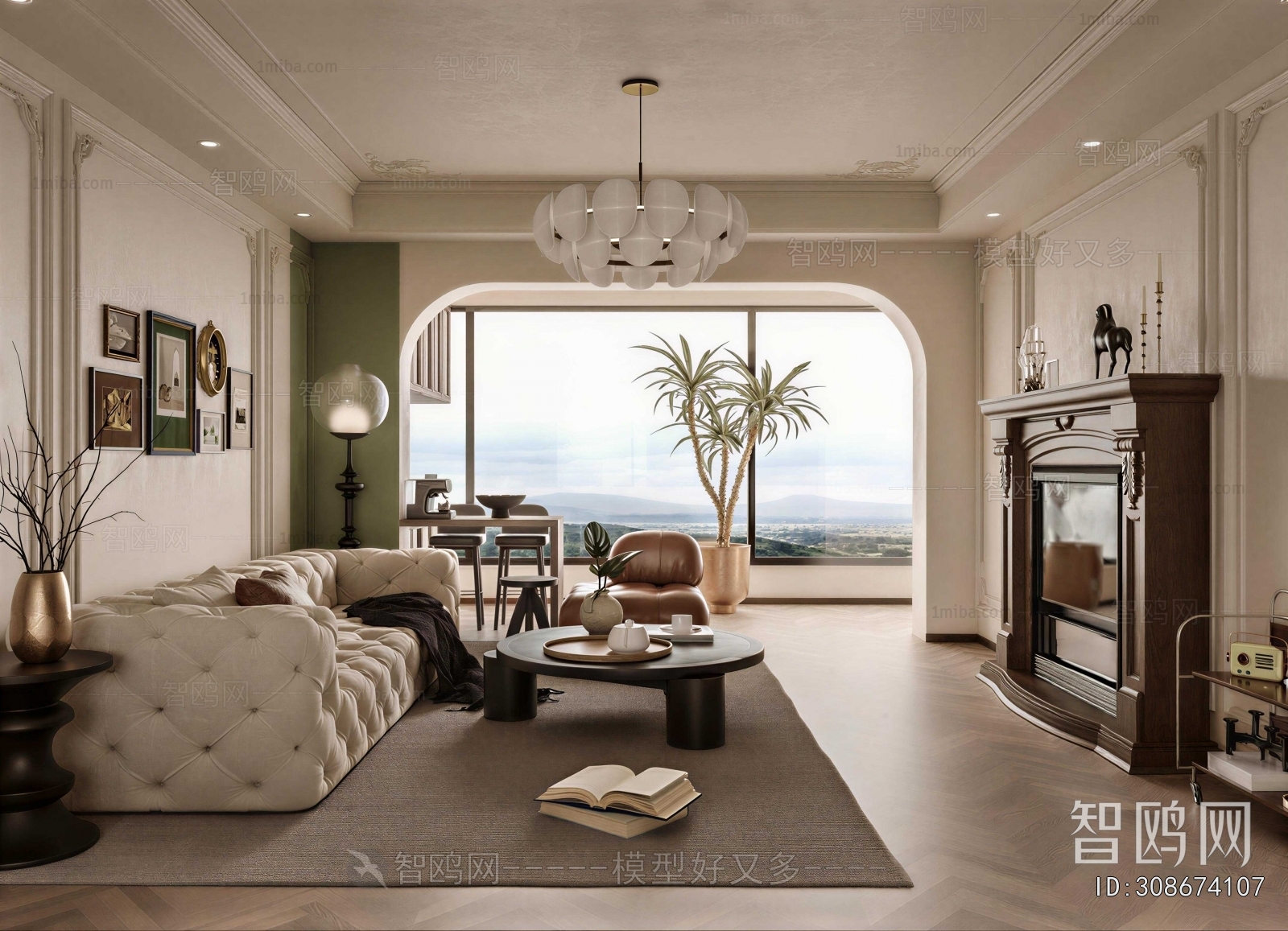 French Style A Living Room