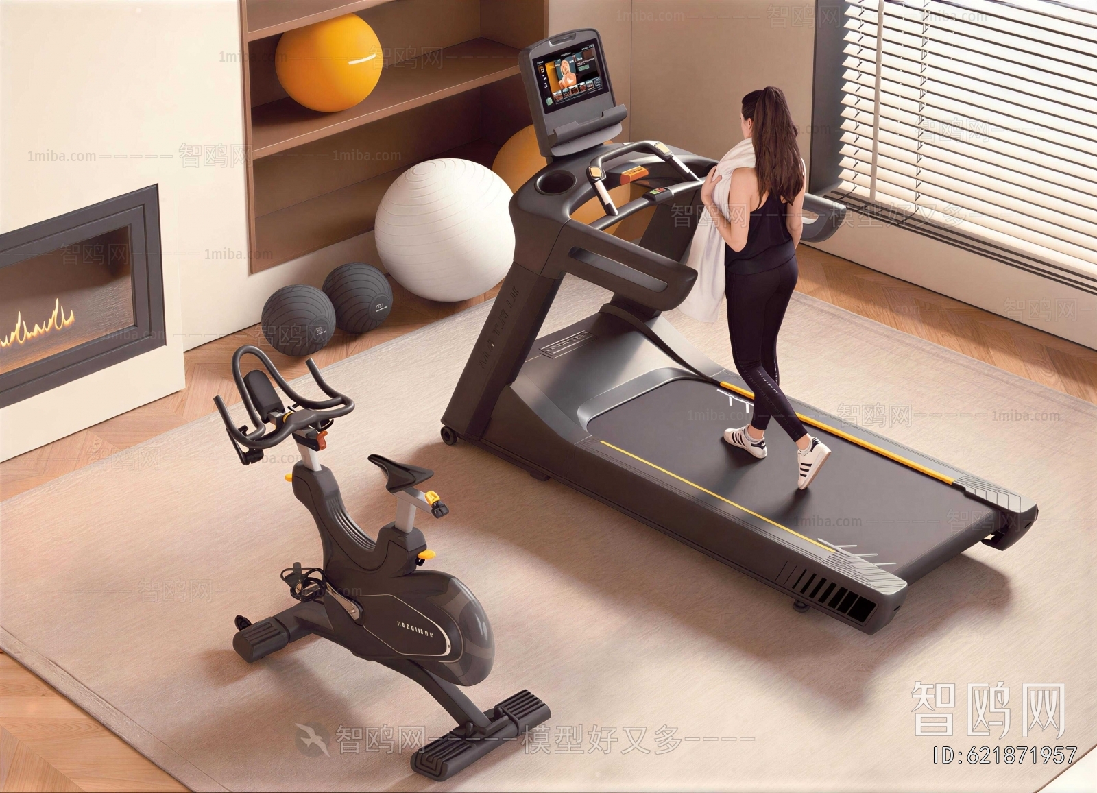Modern Fitness Equipment