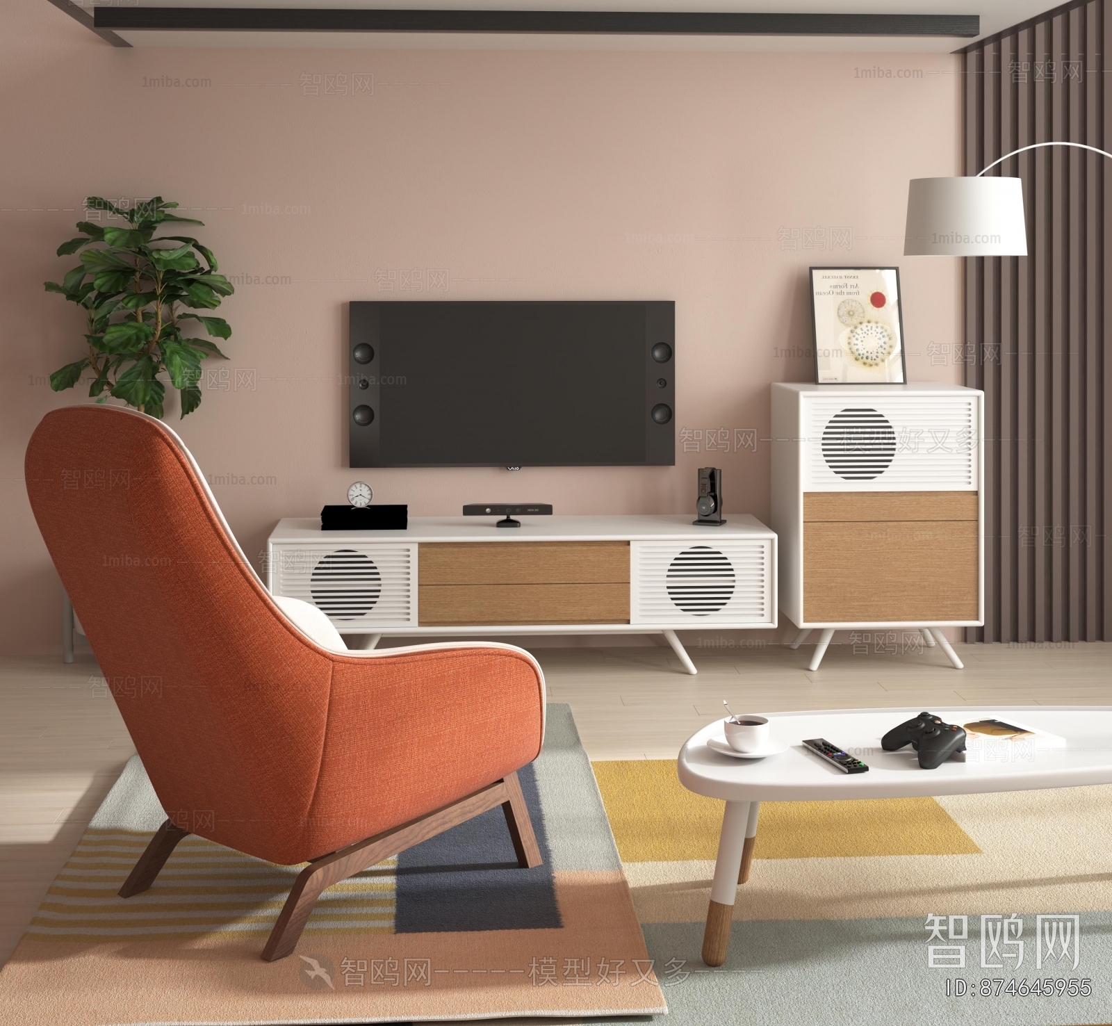 Nordic Style A Living Room