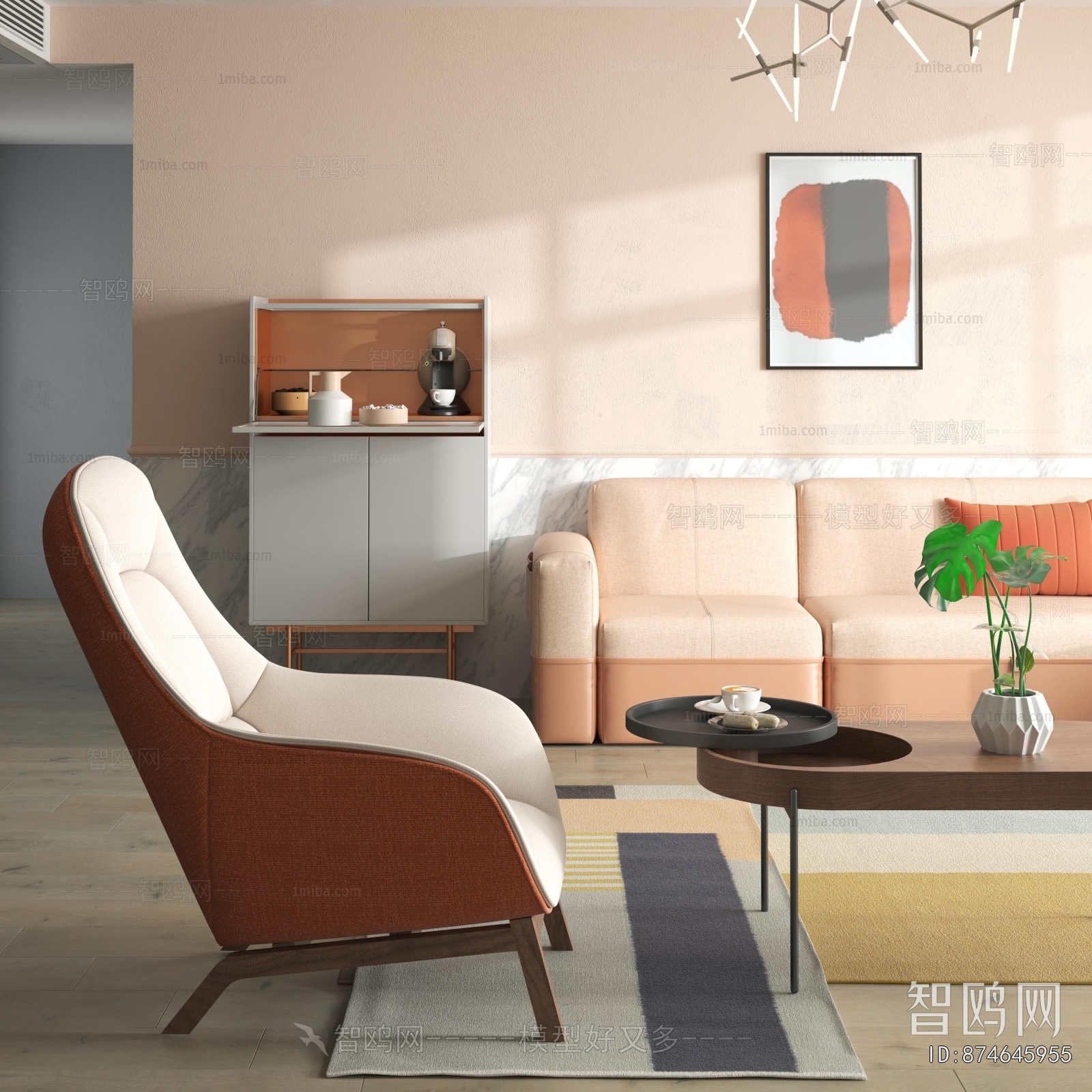 Nordic Style A Living Room