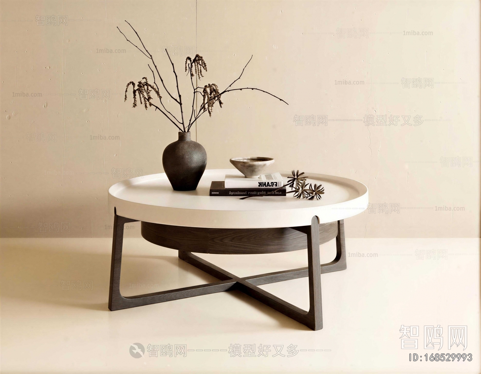 Wabi-sabi Style Coffee Table