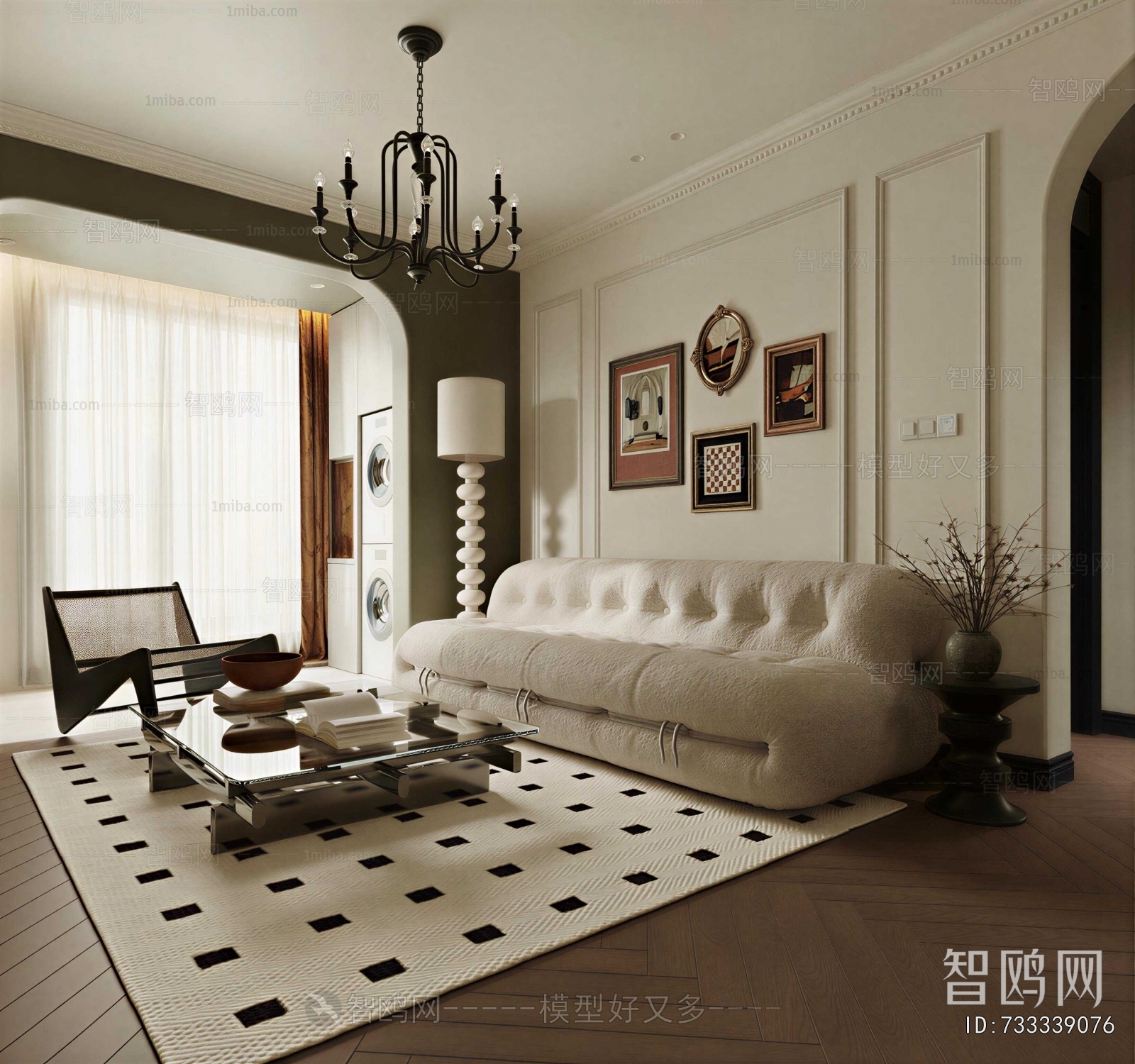 French Style A Living Room