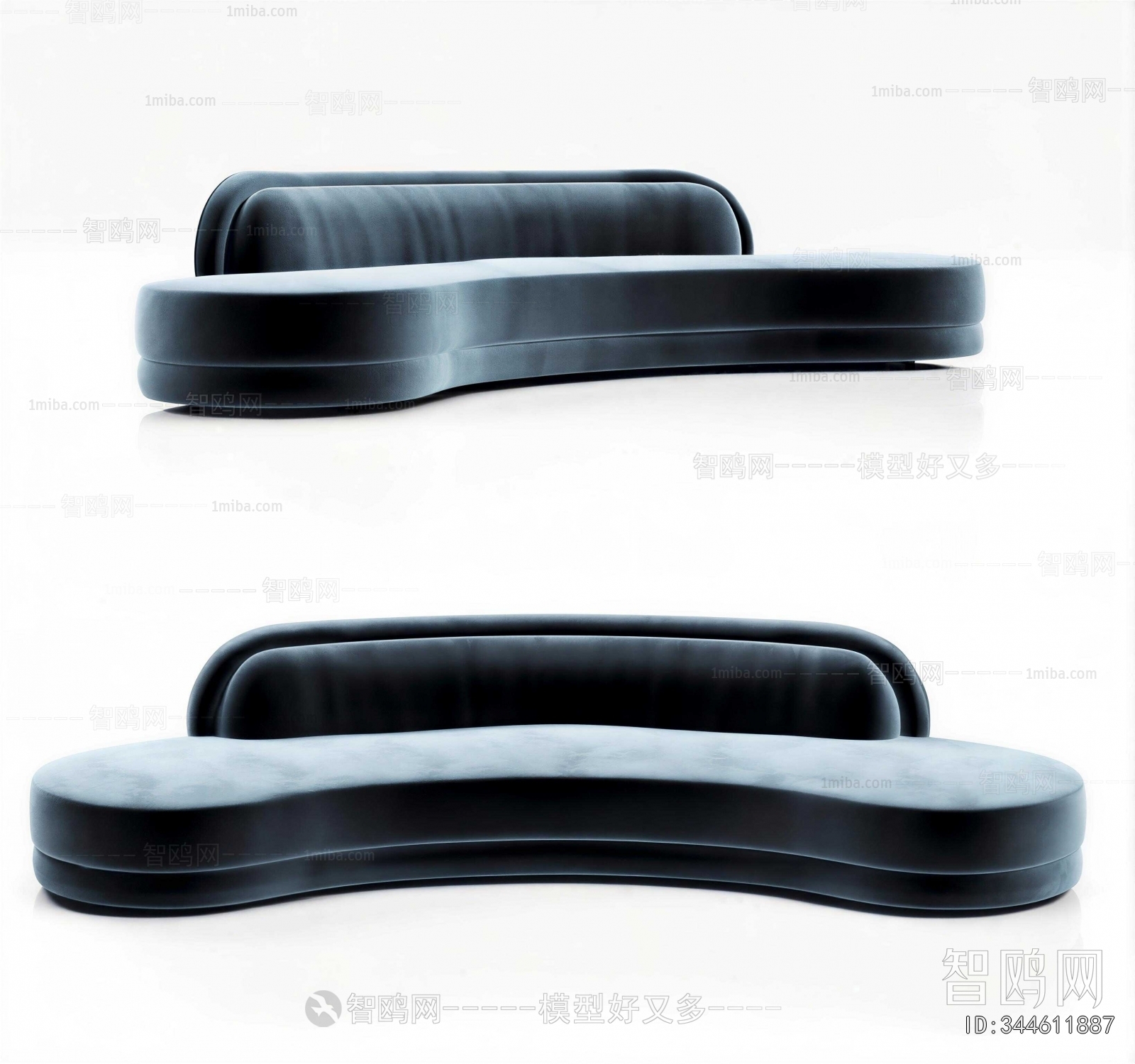 Modern Curved Sofa