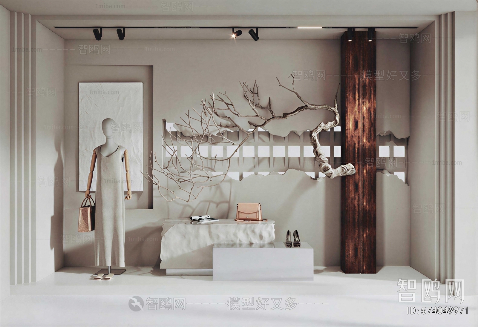 Wabi-sabi Style Shop Window