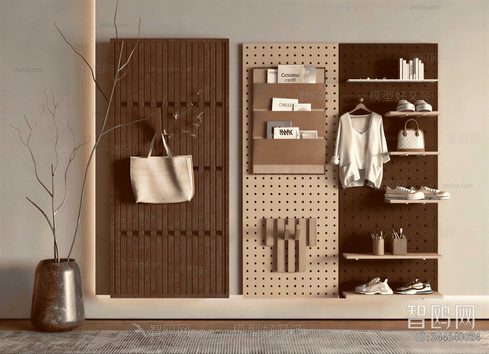 Wabi-sabi Style Wall Decoration