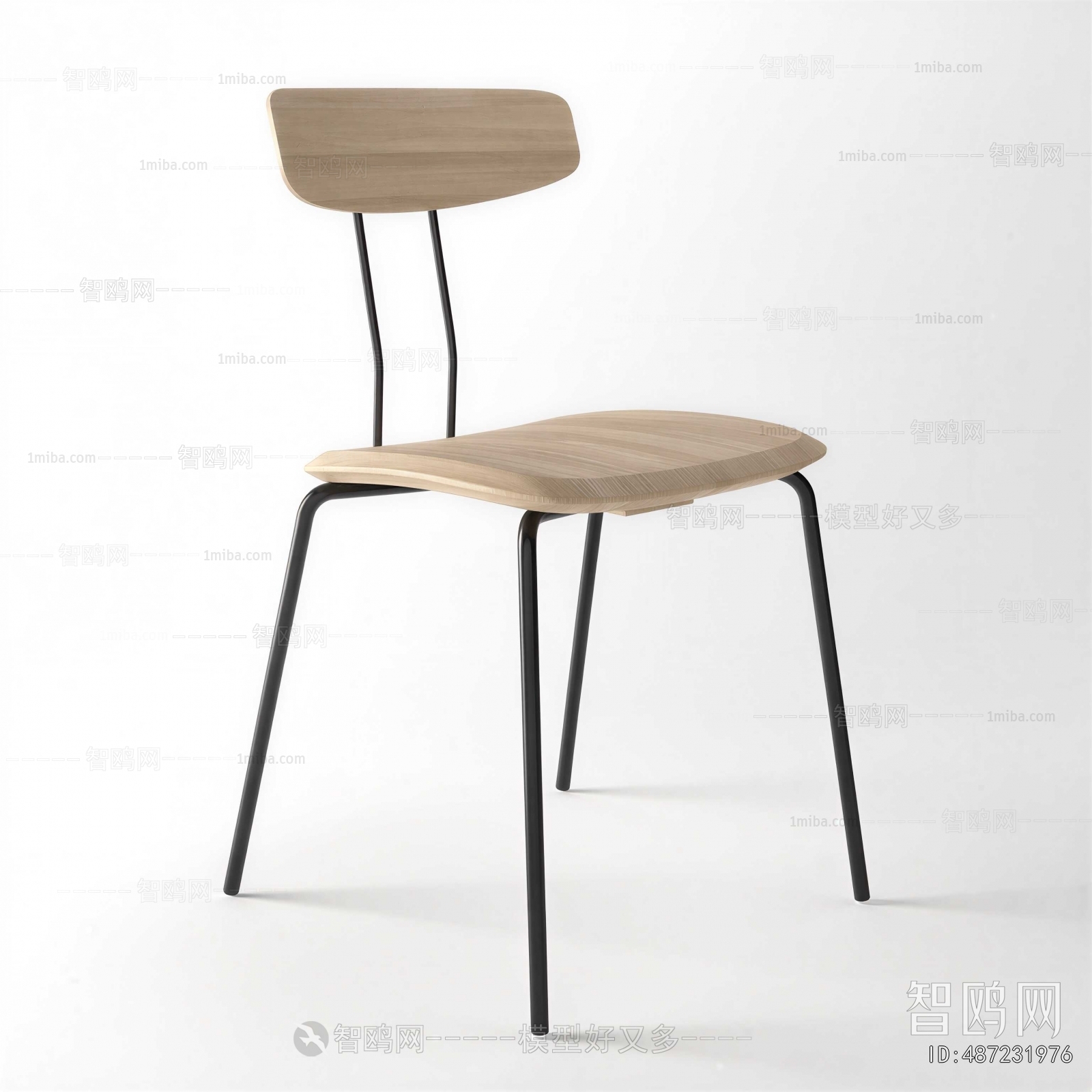 Nordic Style Single Chair