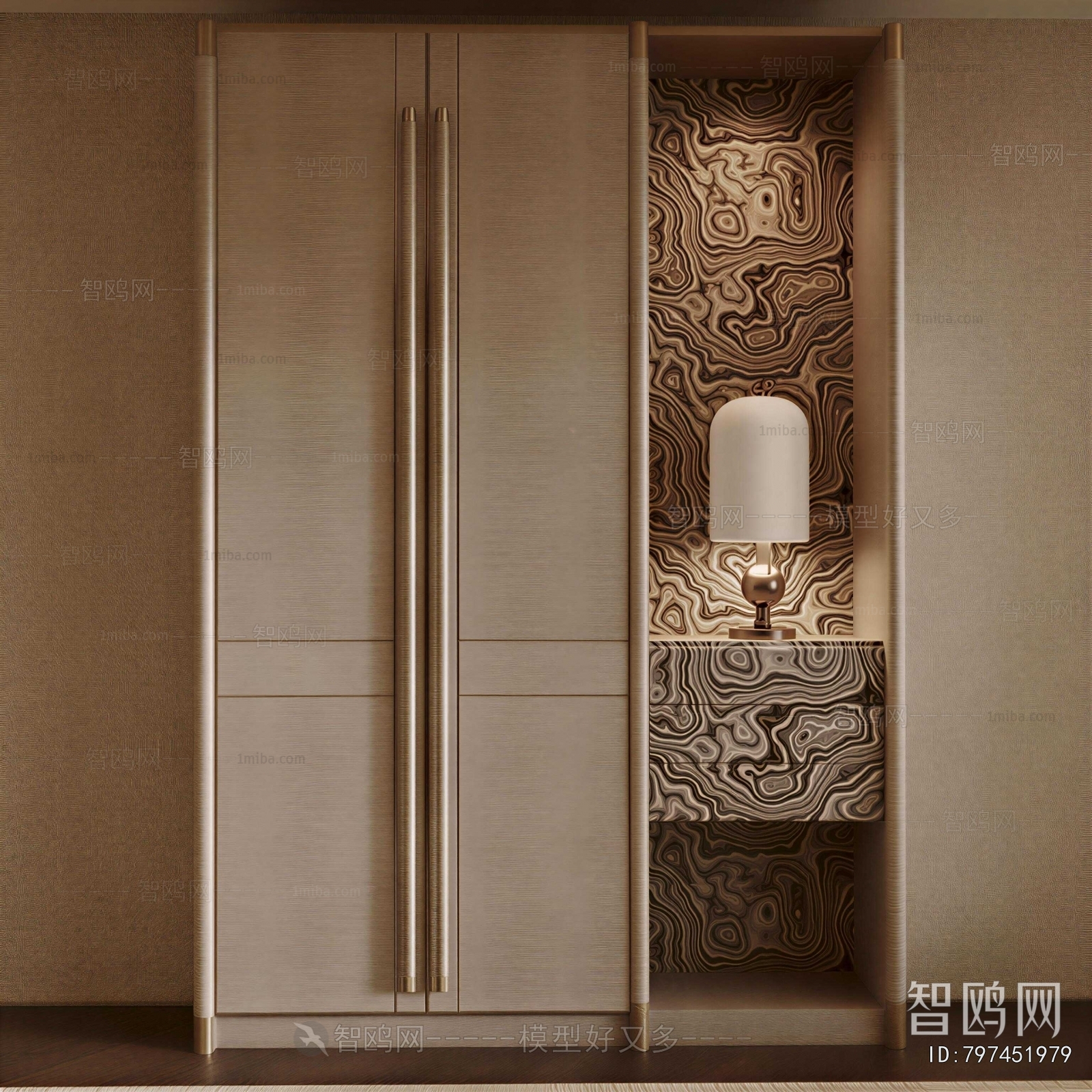 Modern Entrance Cabinet