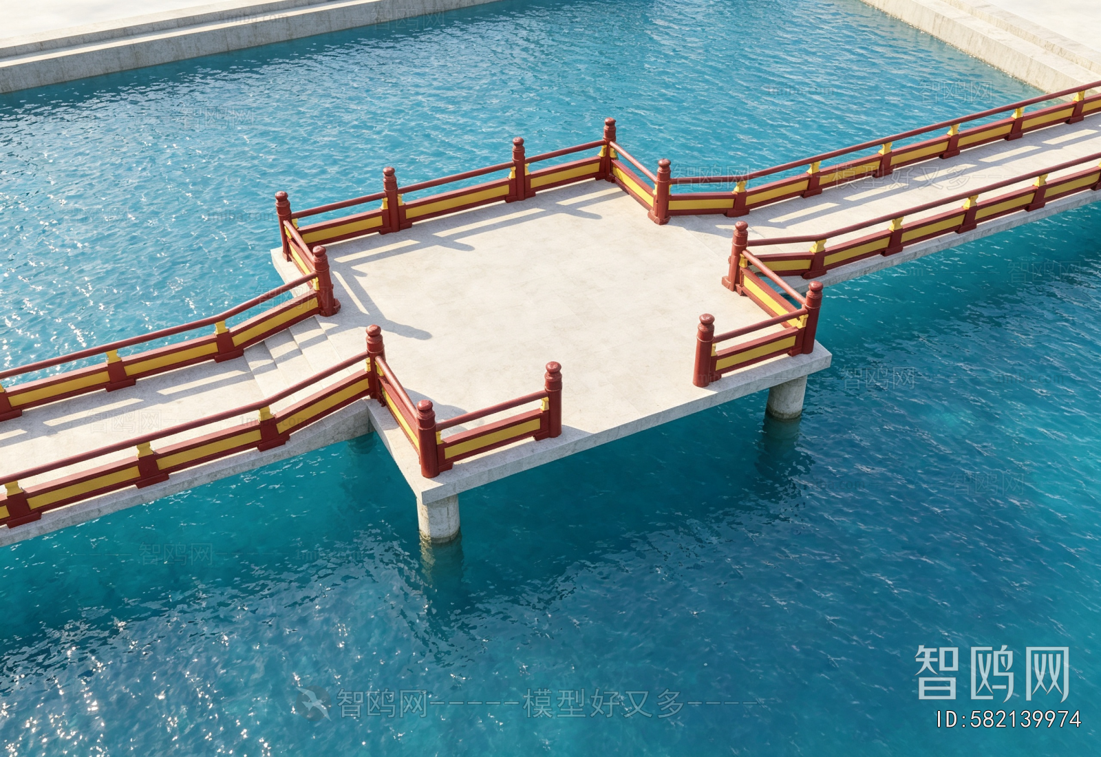 New Chinese Style Ancient Architectural Buildings