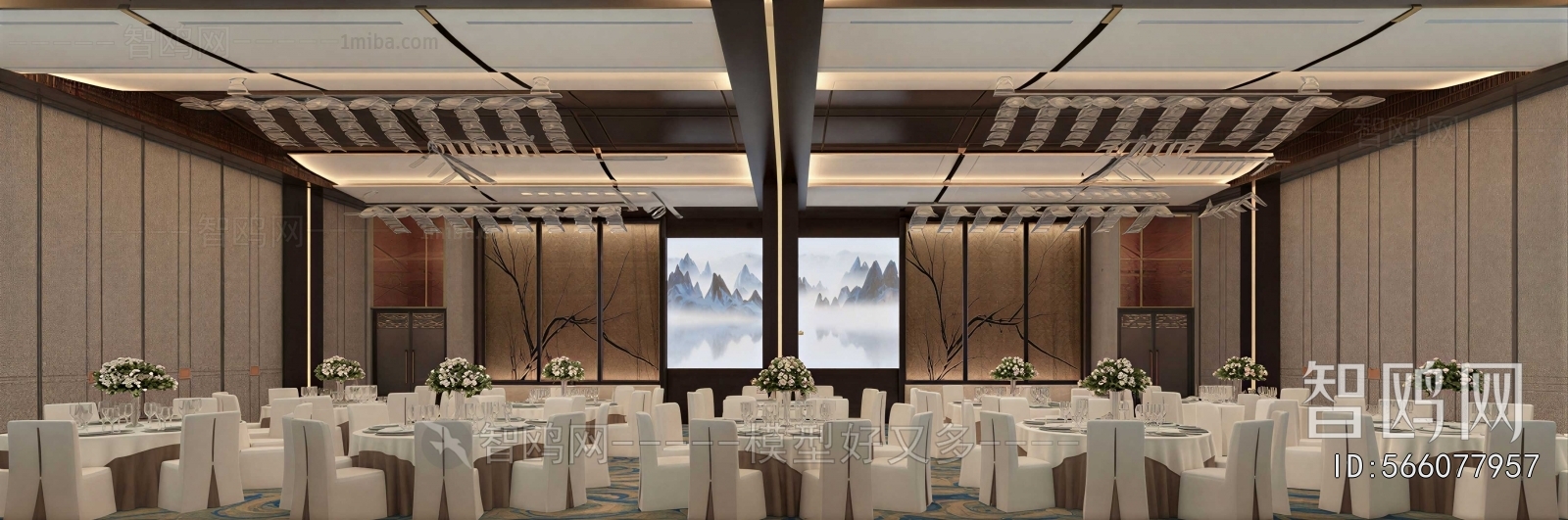New Chinese Style Banquet Hall