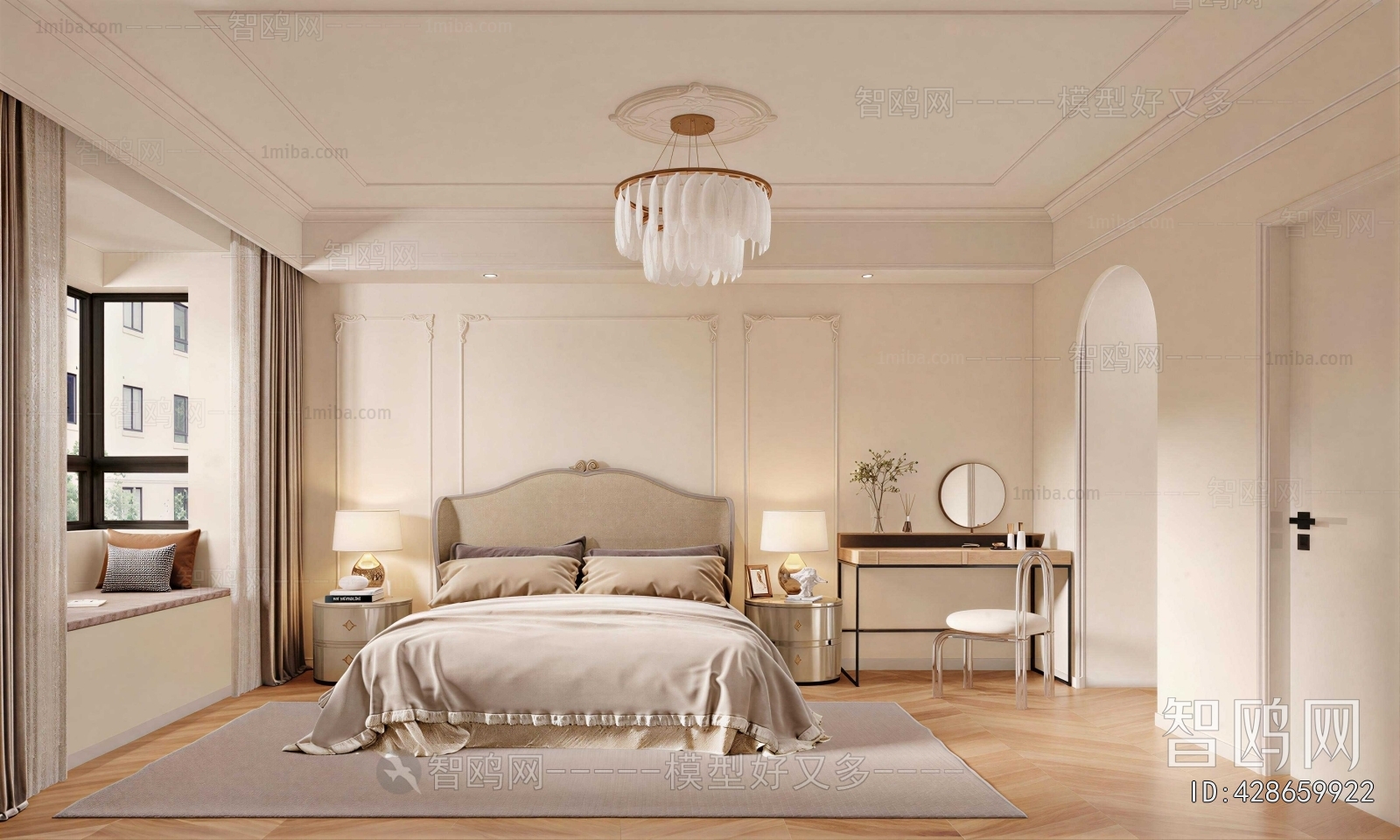 French Style Bedroom