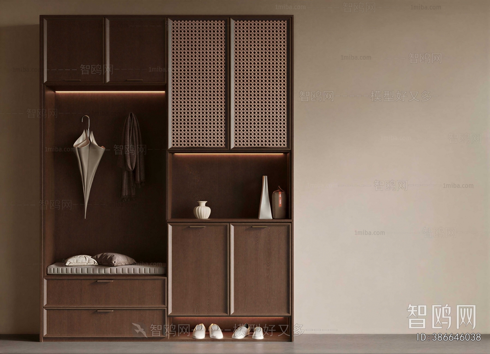 Modern Shoe Cabinet