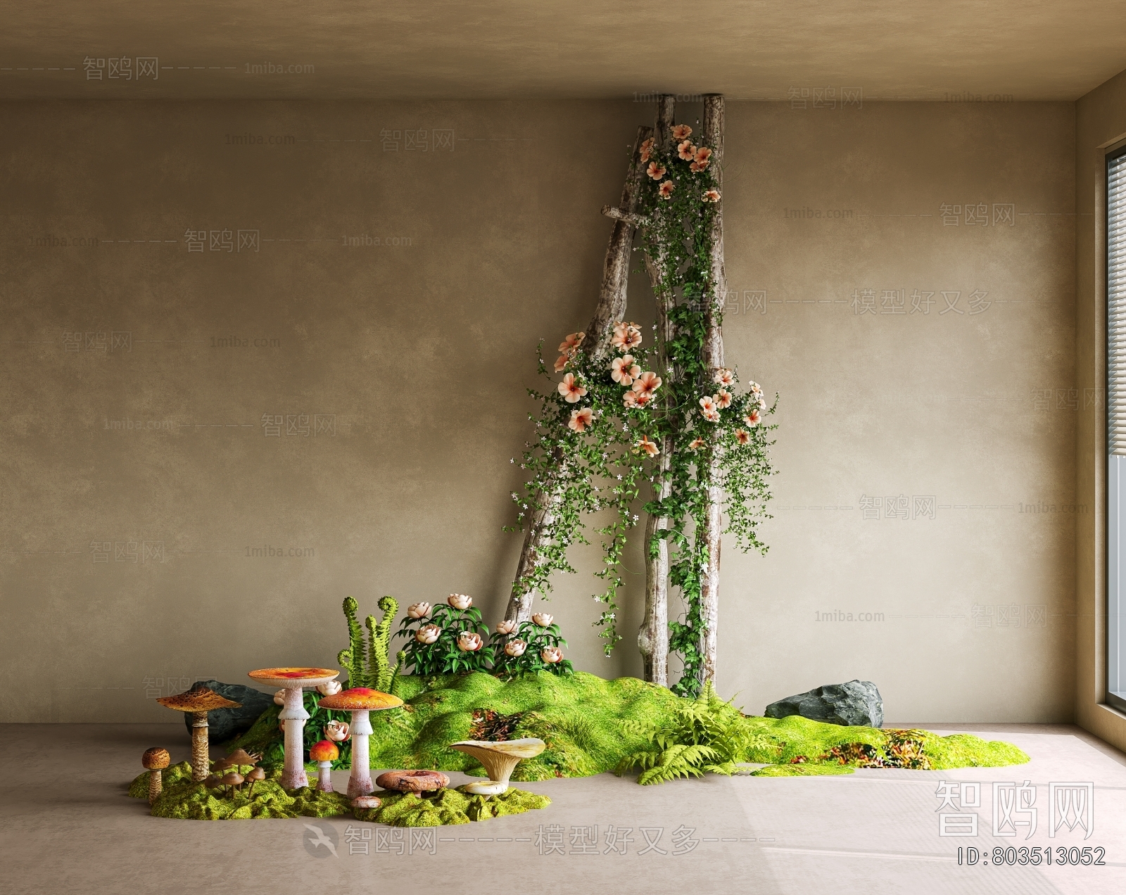 French Style Plant Landscaping