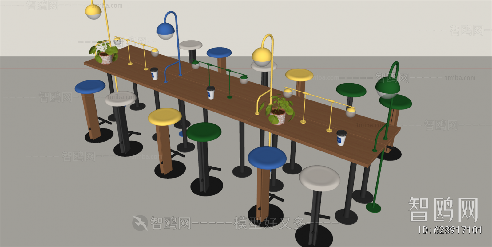 Modern Counter Bar