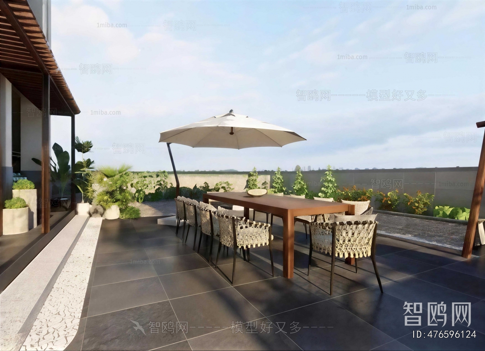 Chinese Style Terrace