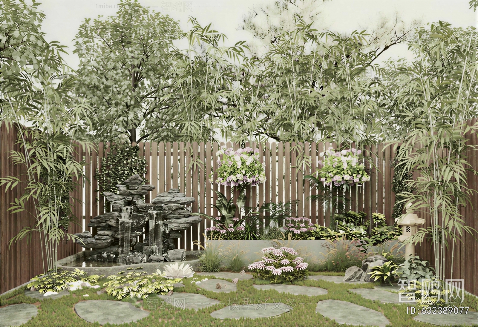 Japanese Style Courtyard/landscape